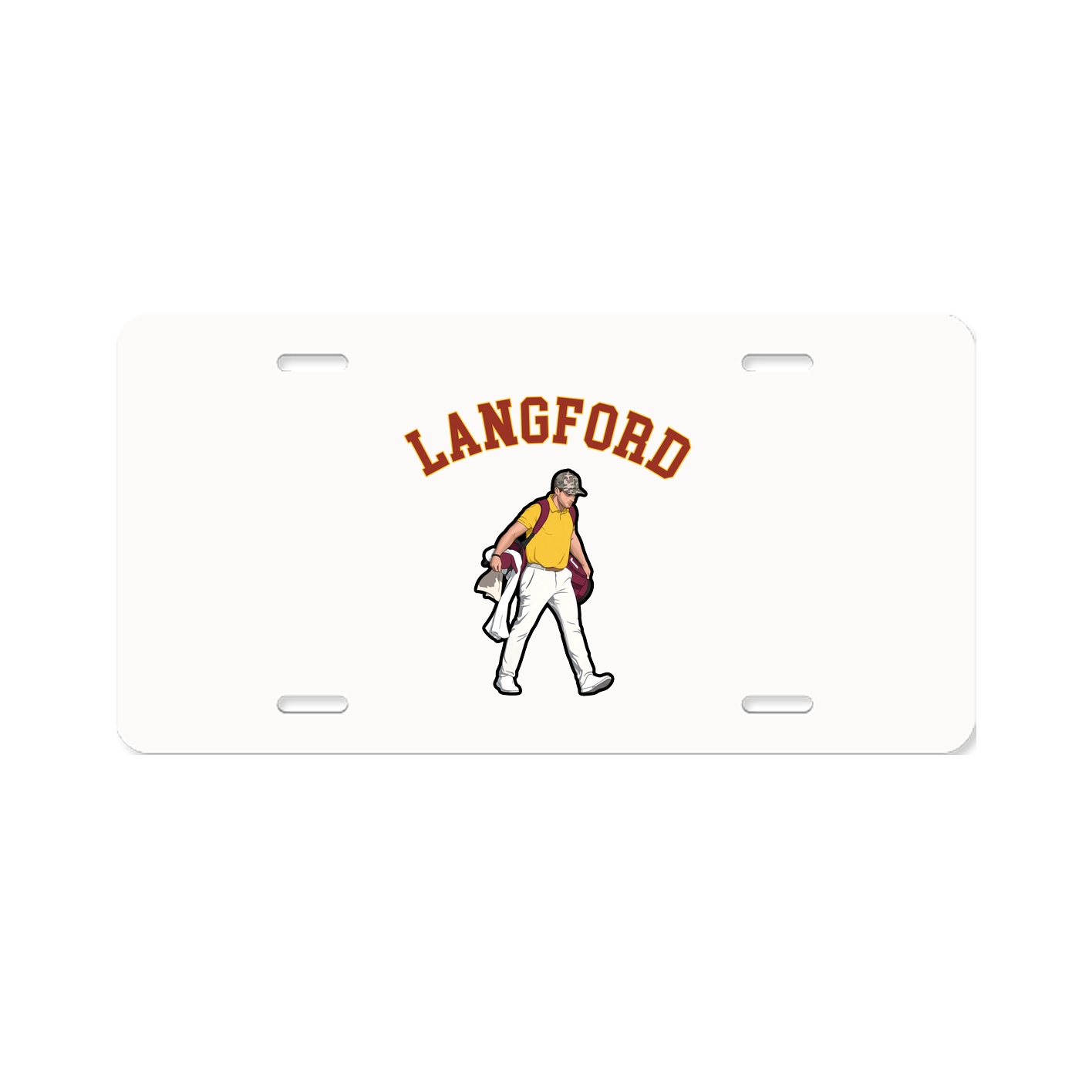 License Plate — Shirsey Arch in Classic