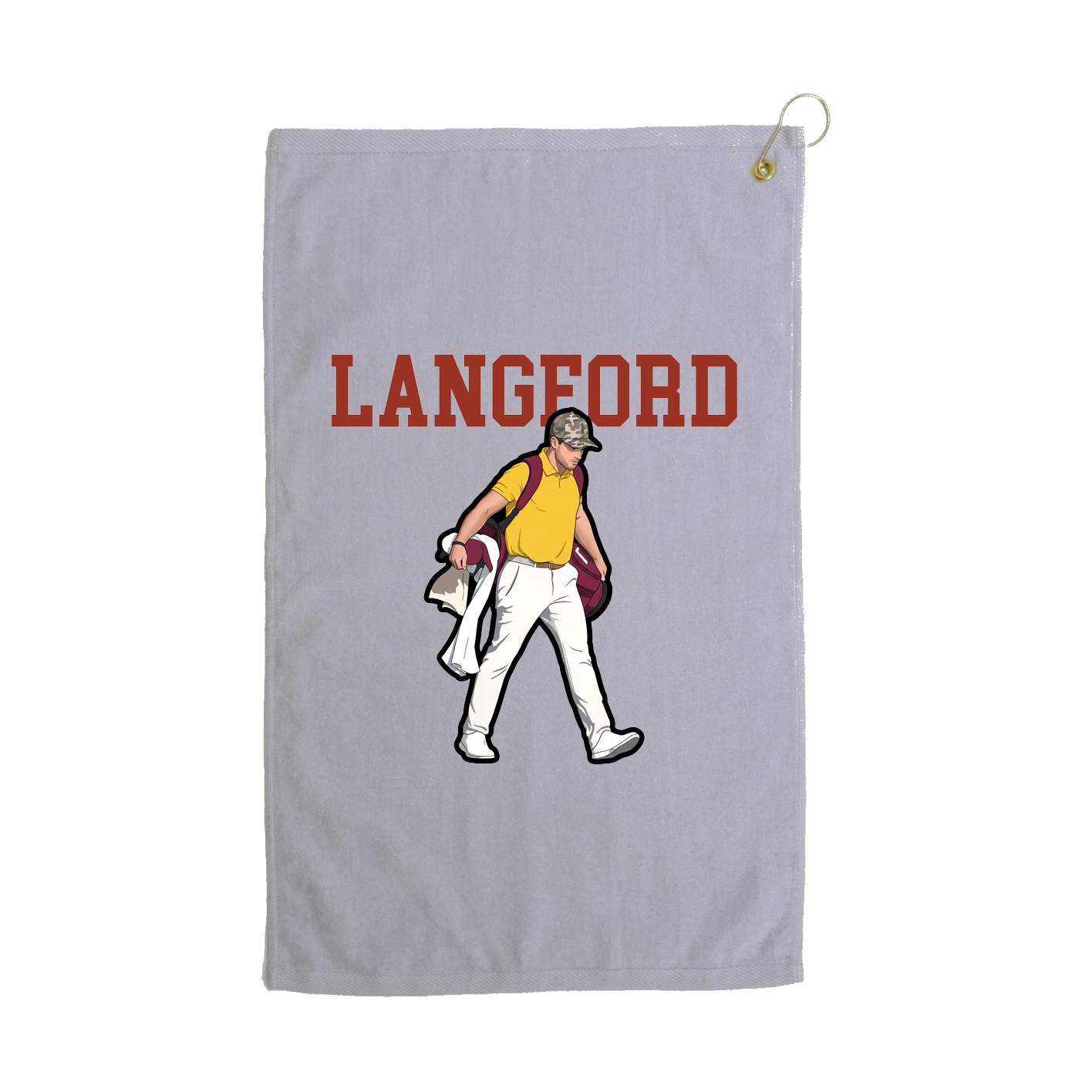 Golf Towel — Shirsey in Grey