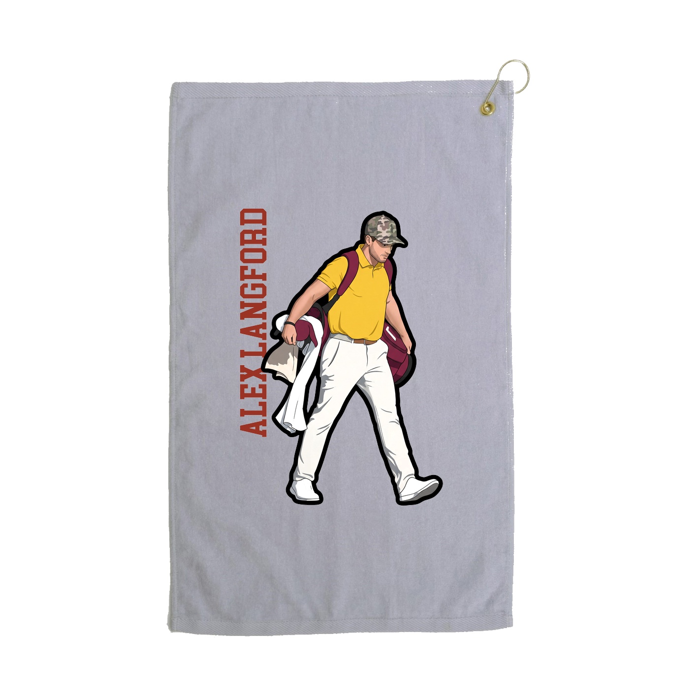 Terry Velour Golf Towel