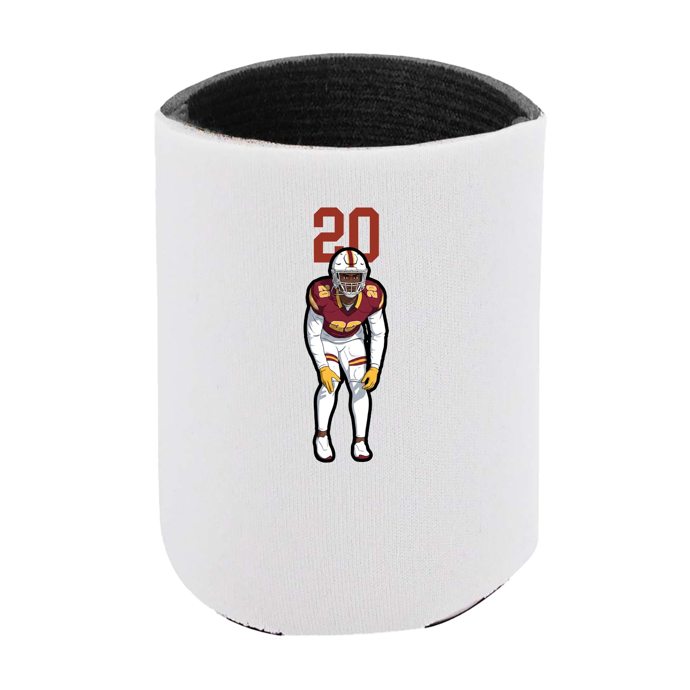 Can Holder — Number Top in White