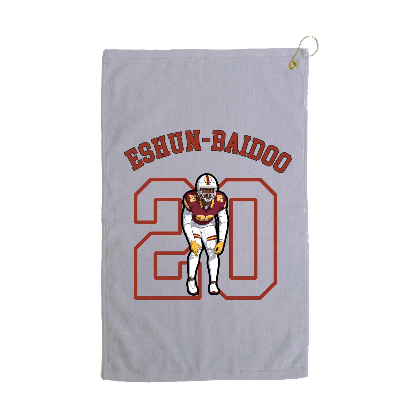Golf Towel — Shirsey Arch in Grey