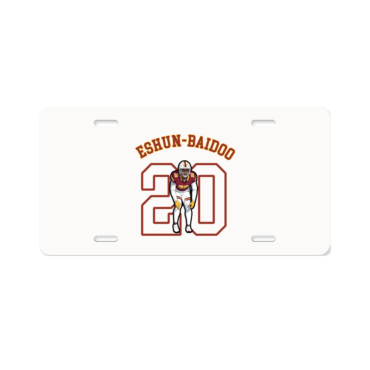 License Plate — Shirsey Arch in Classic