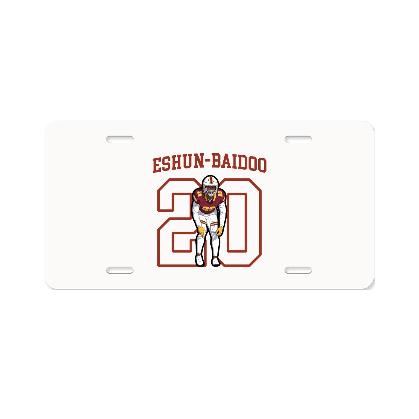 License Plate — Shirsey in Classic