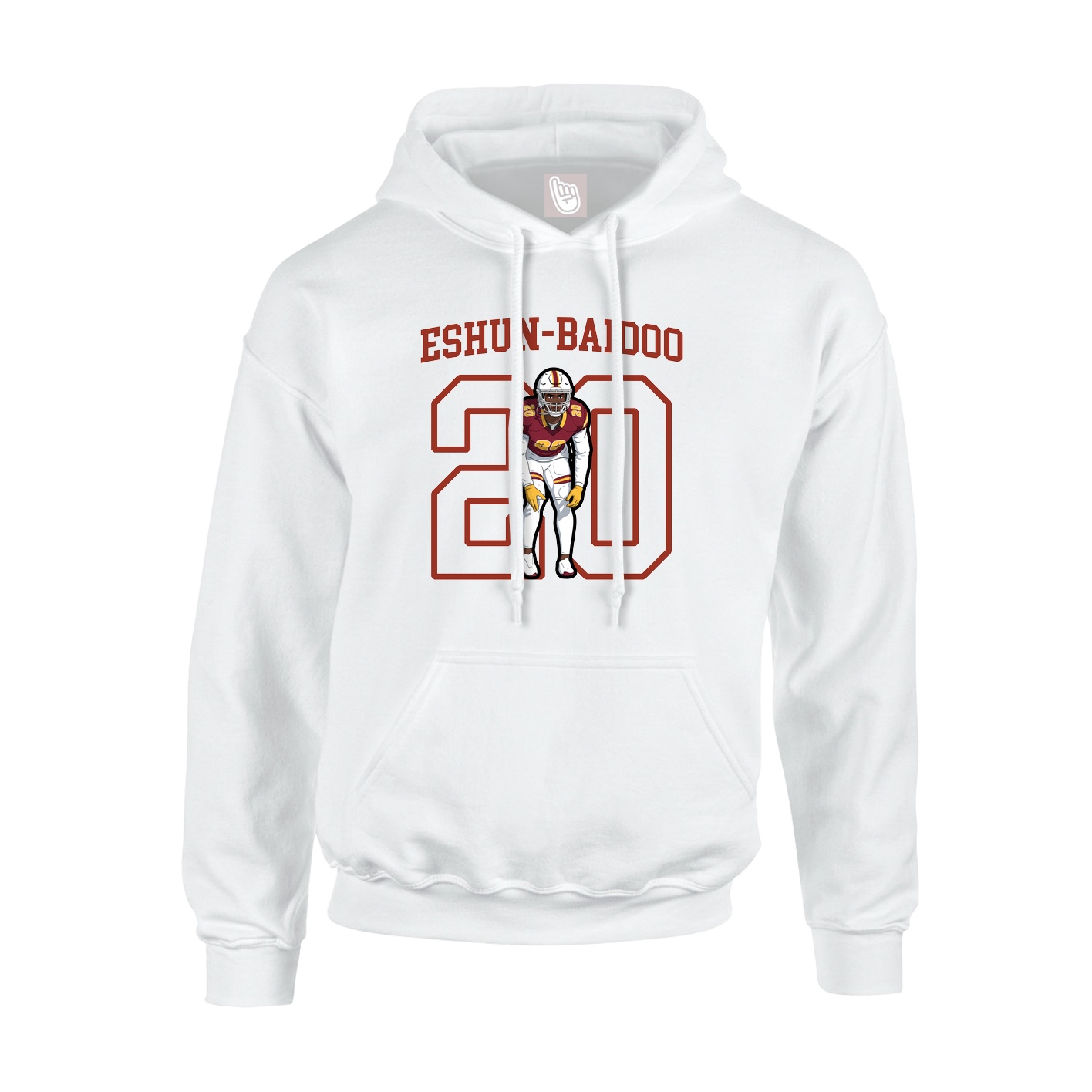 Youth Hoodie — Shirsey in White