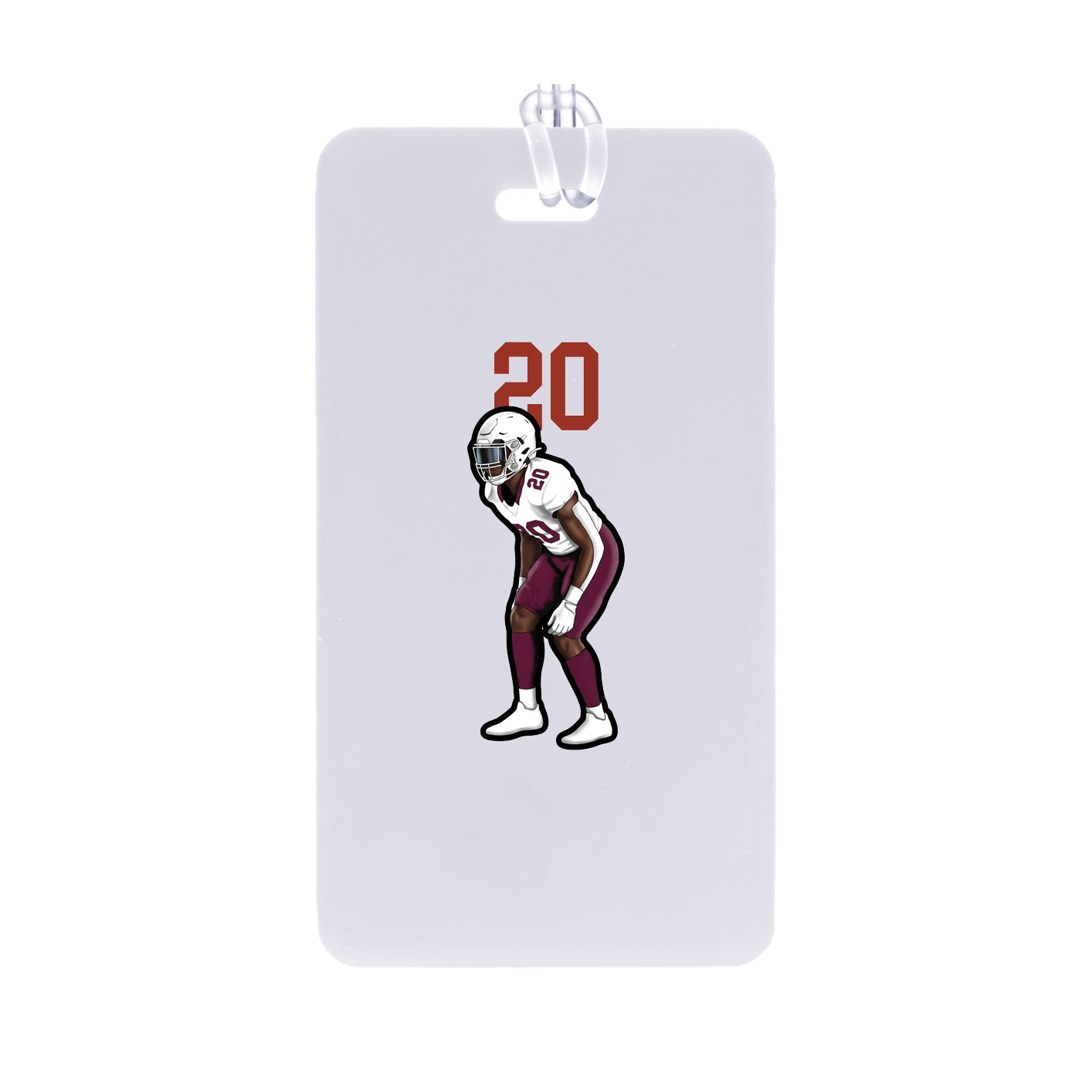 Bag Tag — Number Top in Classic