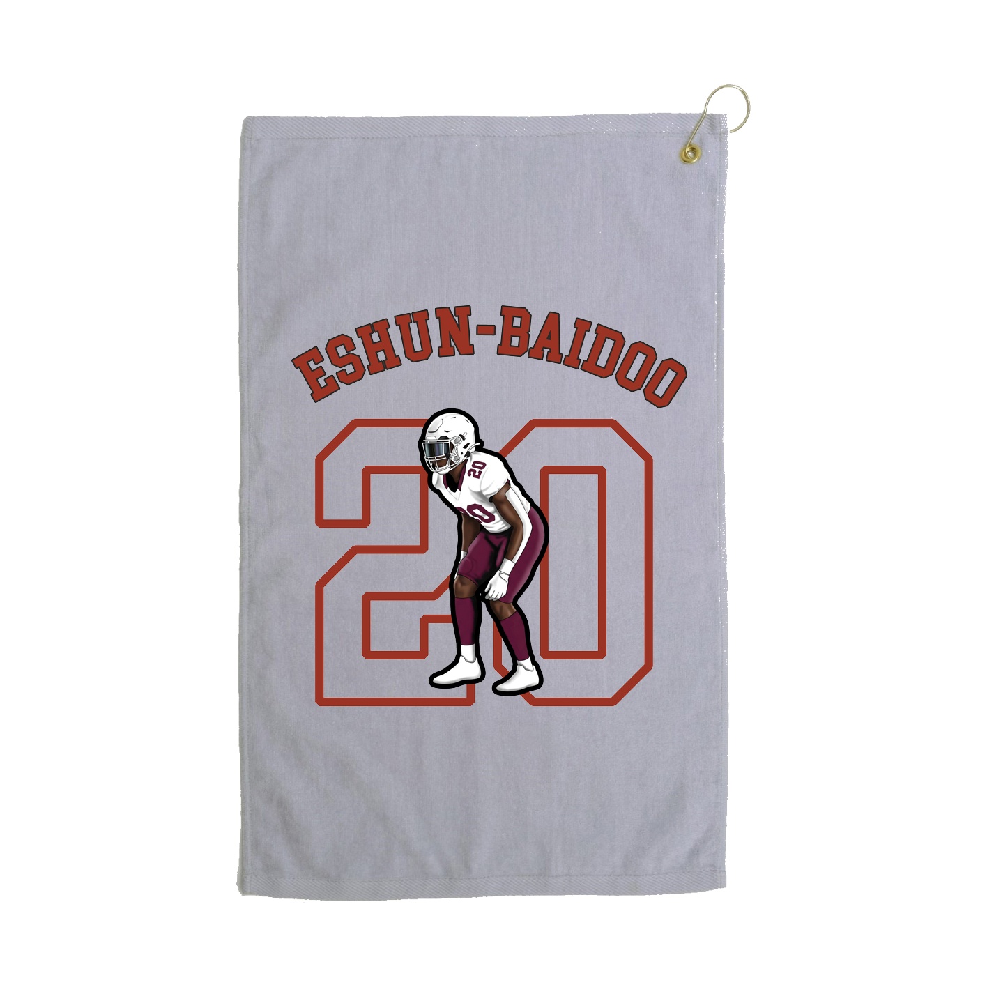 Golf Towel — Shirsey Arch in Grey