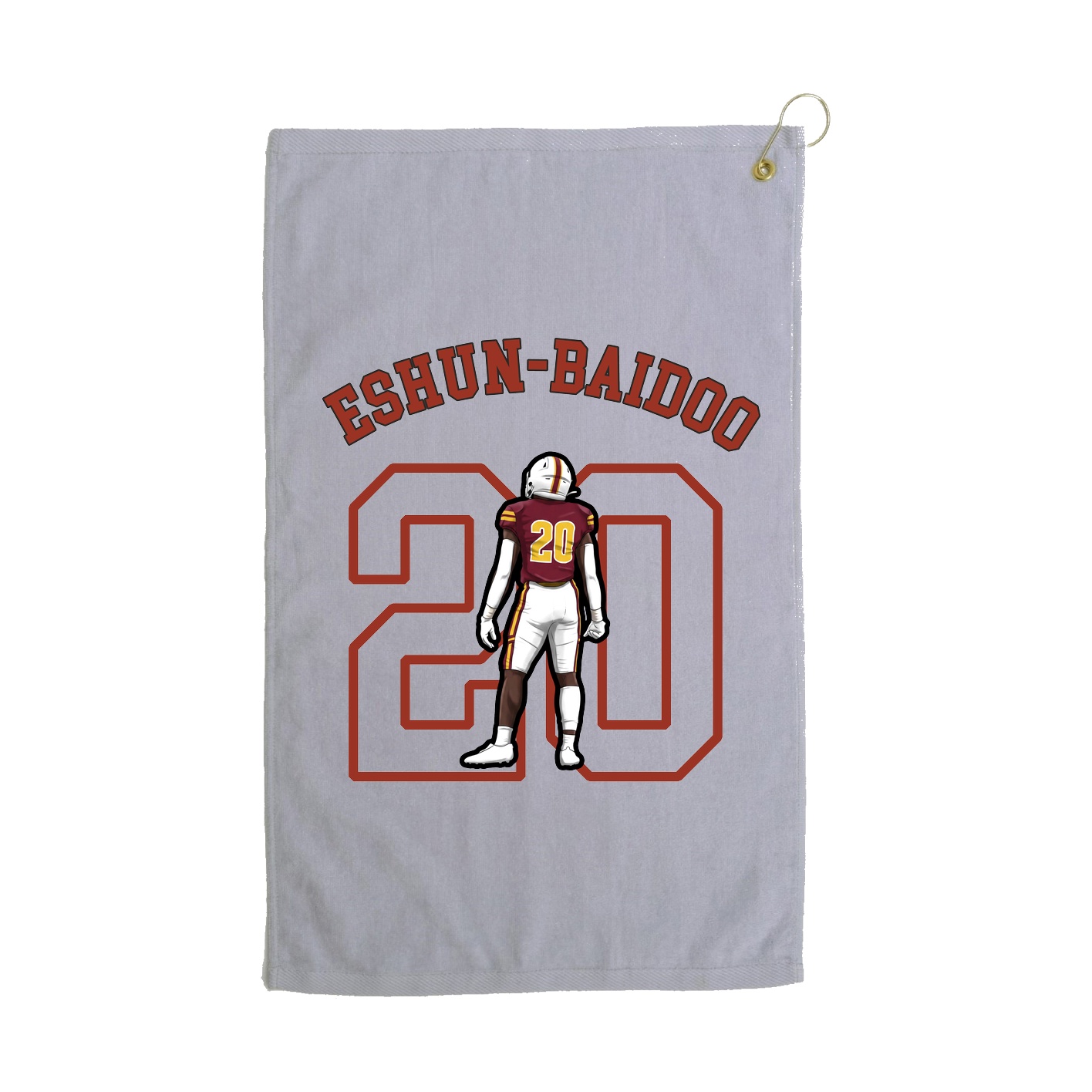 Golf Towel — Shirsey Arch in Grey