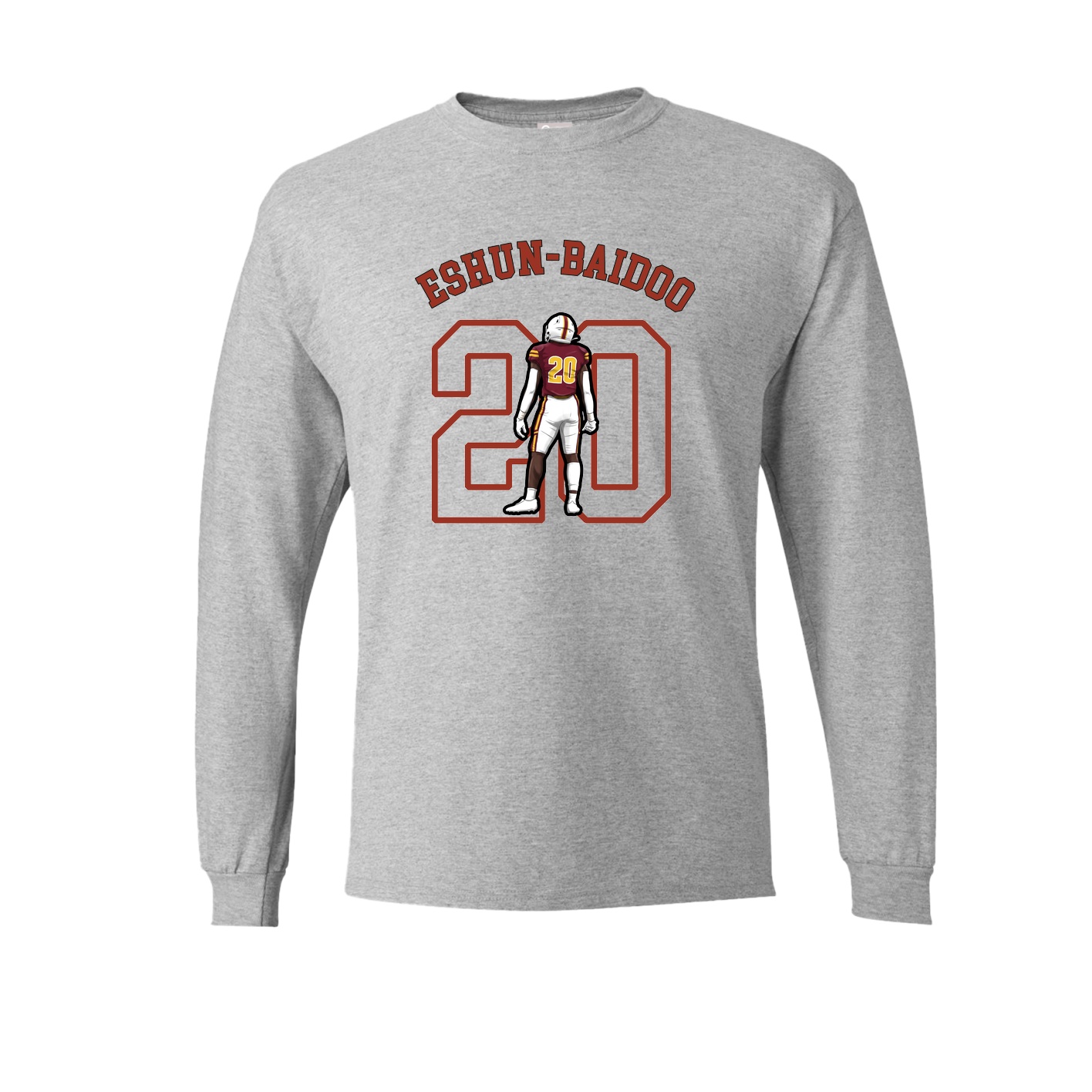 Long Sleeve Tee — Shirsey Arch in Grey