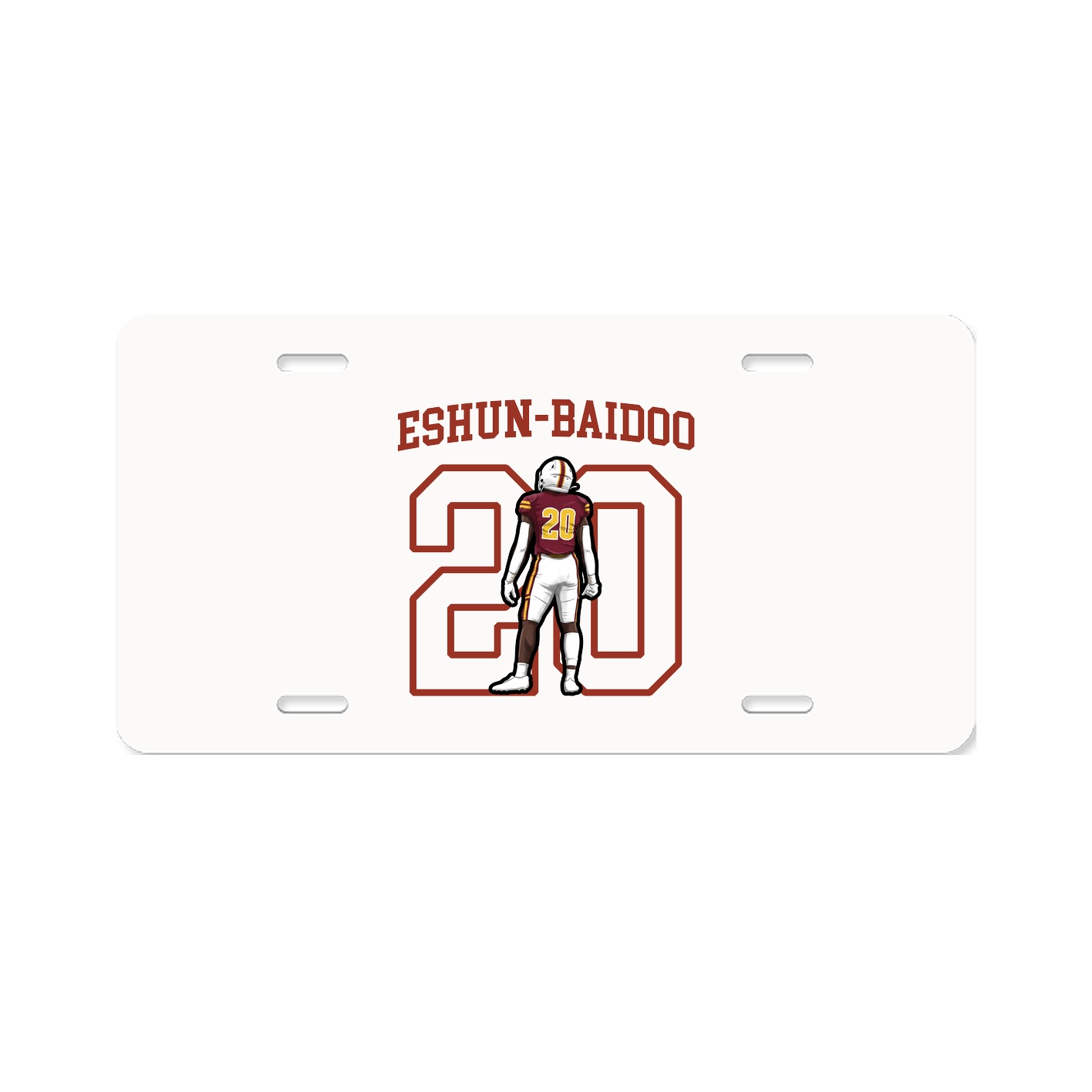 Aluminum License Plate