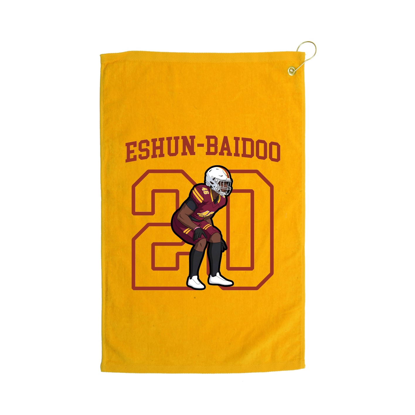 Golf Towel — Shirsey in Gold