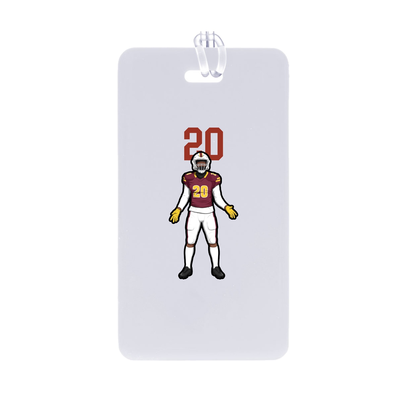 Bag Tag — Number Top in Classic