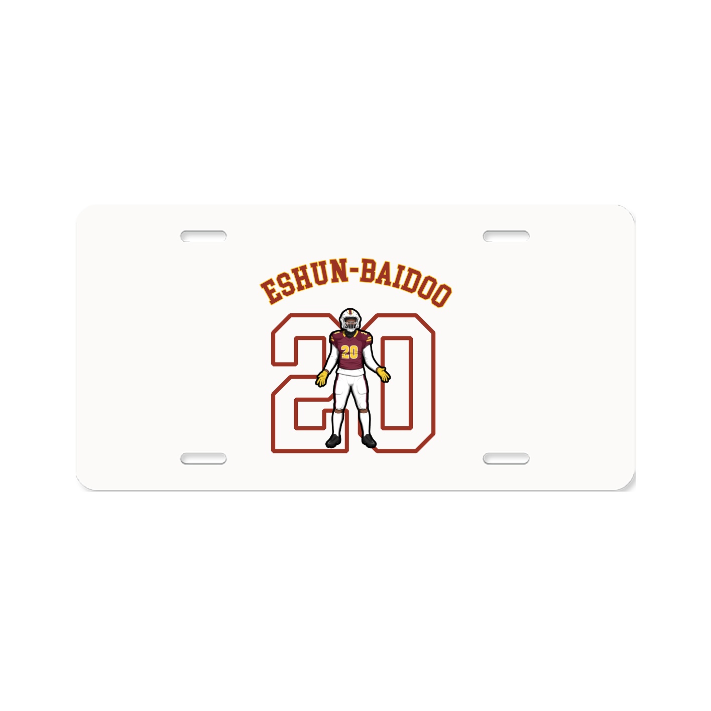 License Plate — Shirsey Arch in Classic