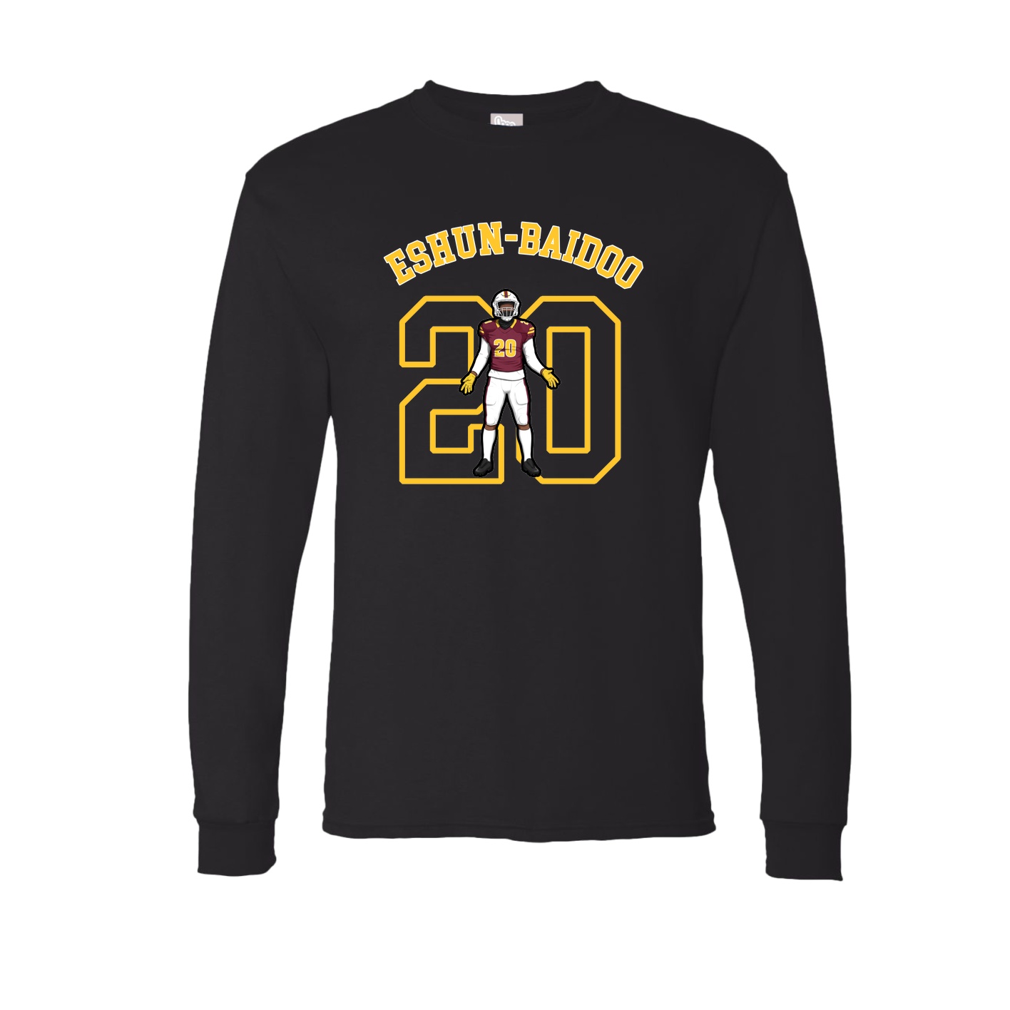 Long Sleeve Tee — Shirsey Arch in Black