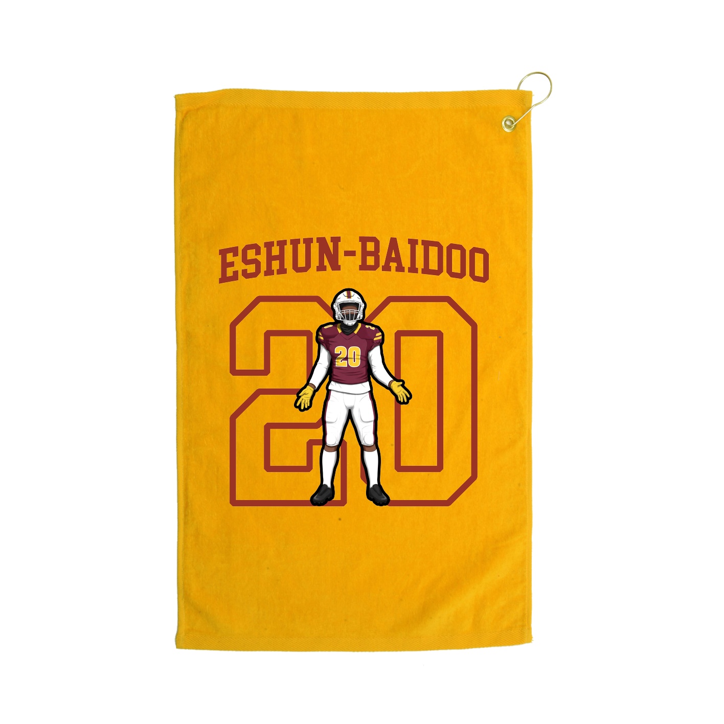 Golf Towel — Shirsey in Gold