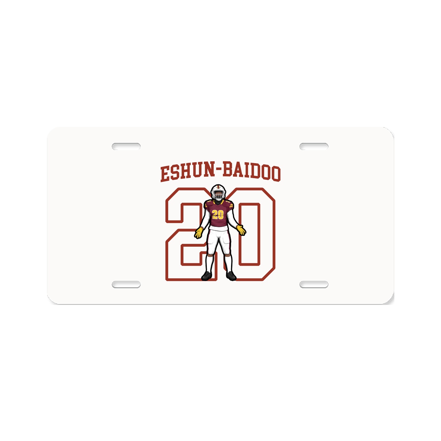 License Plate — Shirsey in Classic