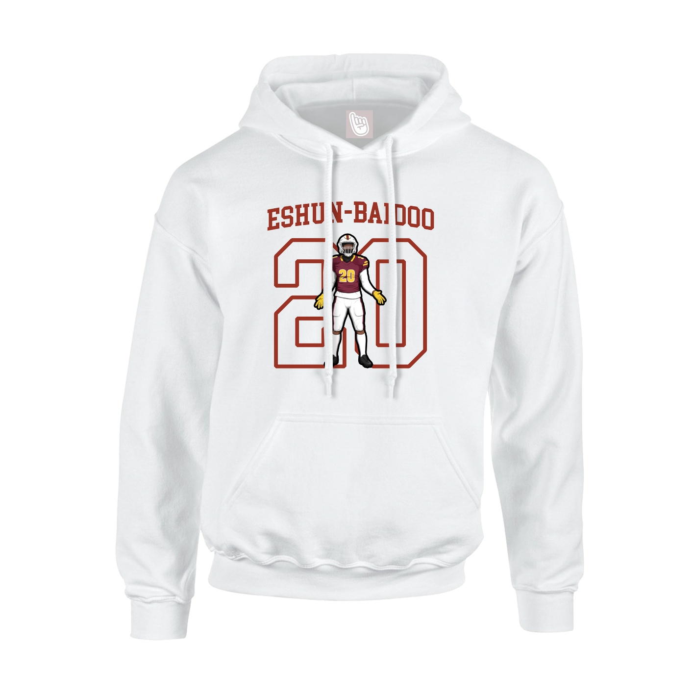 Youth Hoodie — Shirsey in White