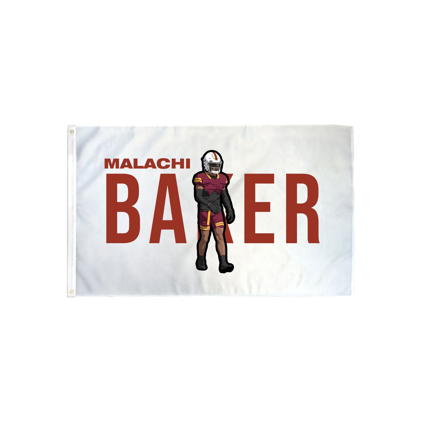 3x5 Flag — Player Name in Classic