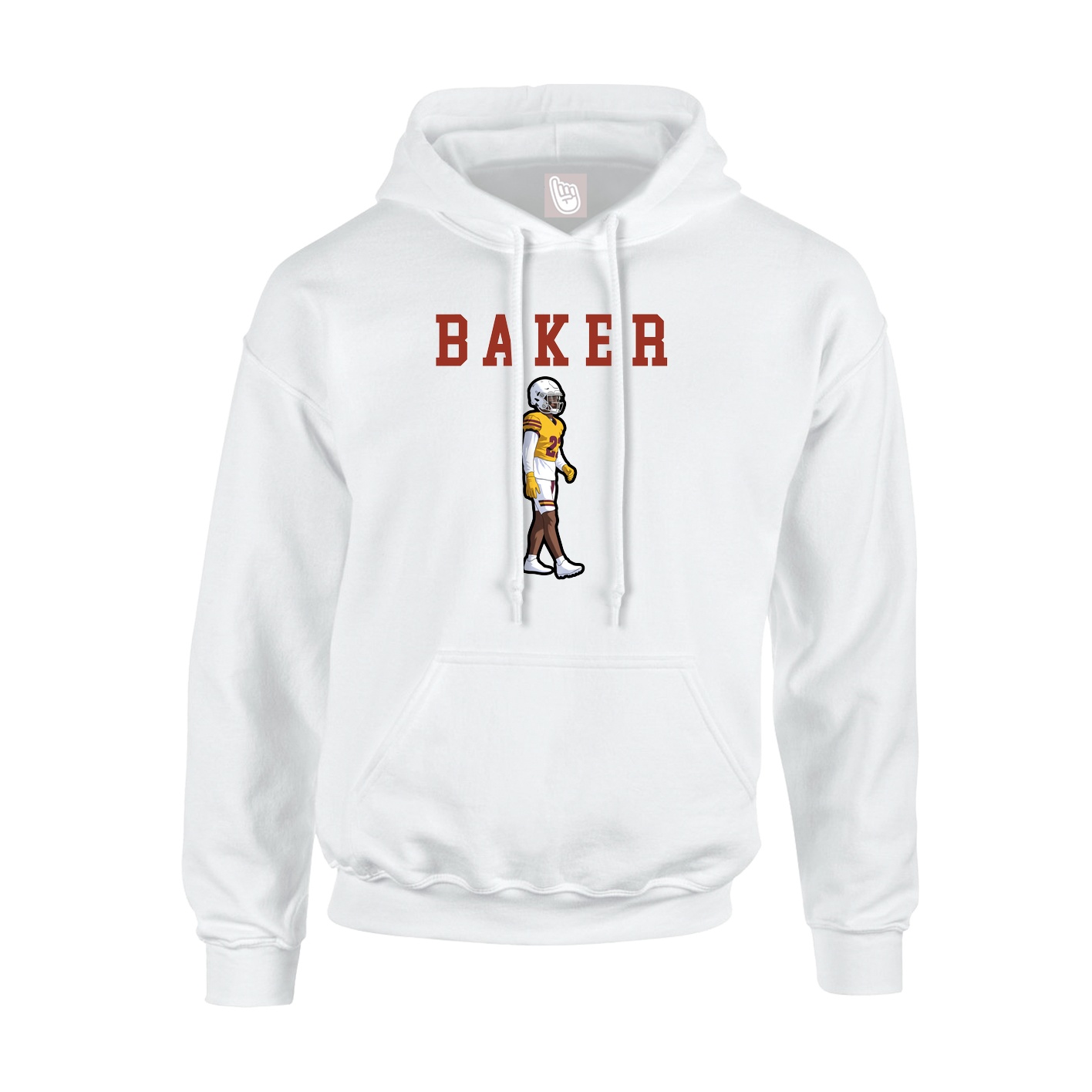Hoodie — Shirsey in White
