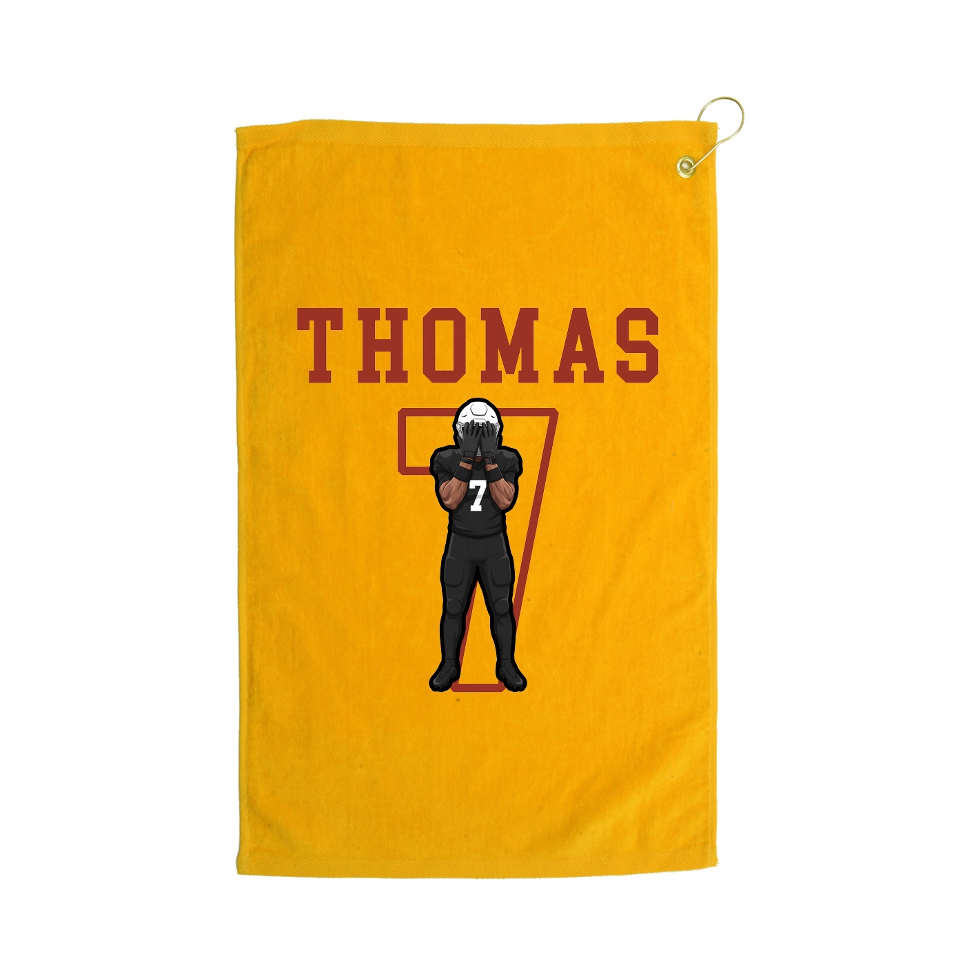 Golf Towel — Shirsey in Gold