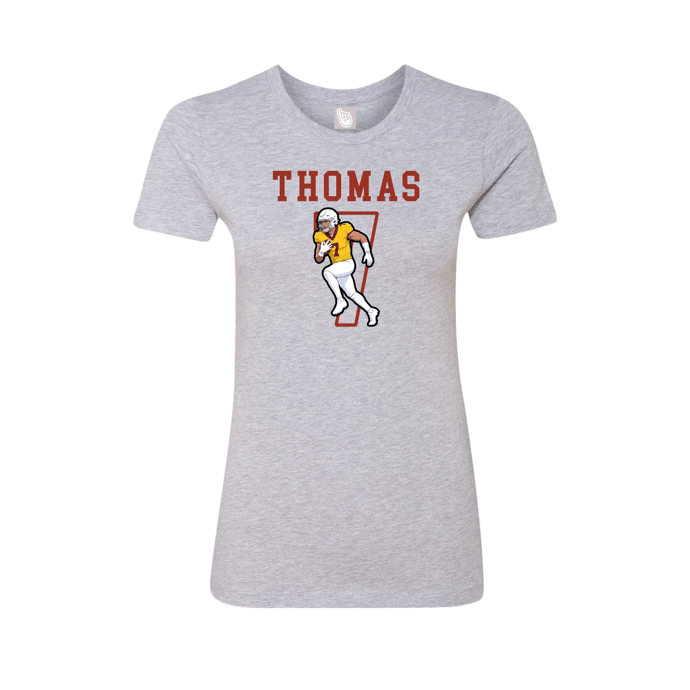 Fitted Women's Tee — Shirsey in Grey