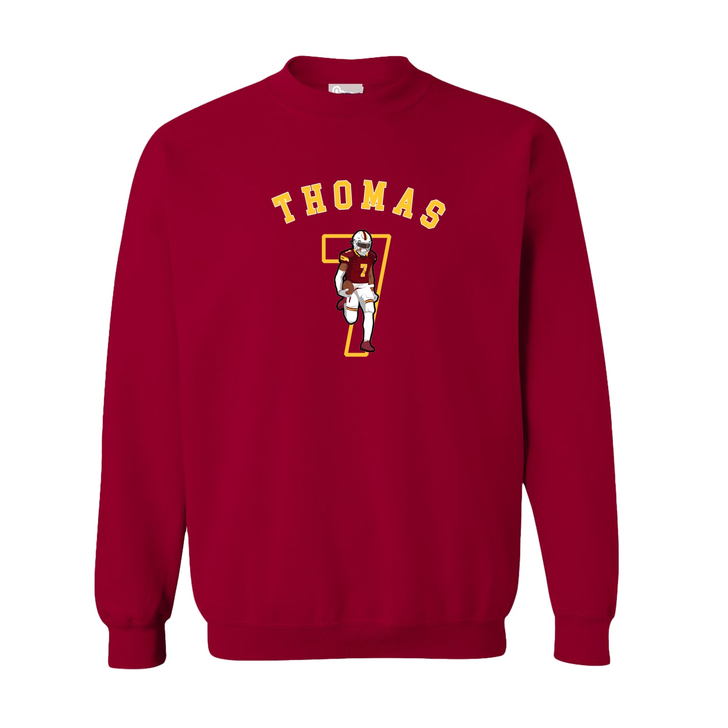 Fleece Crew — Shirsey Arch in Cardinal