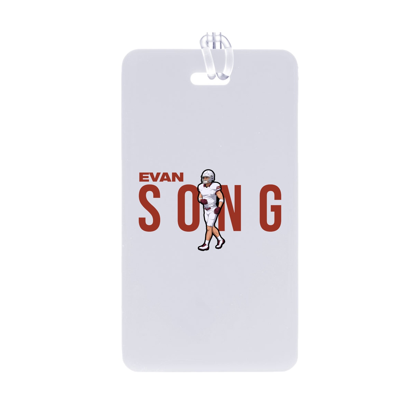 Bag Tag — Player Name in Classic