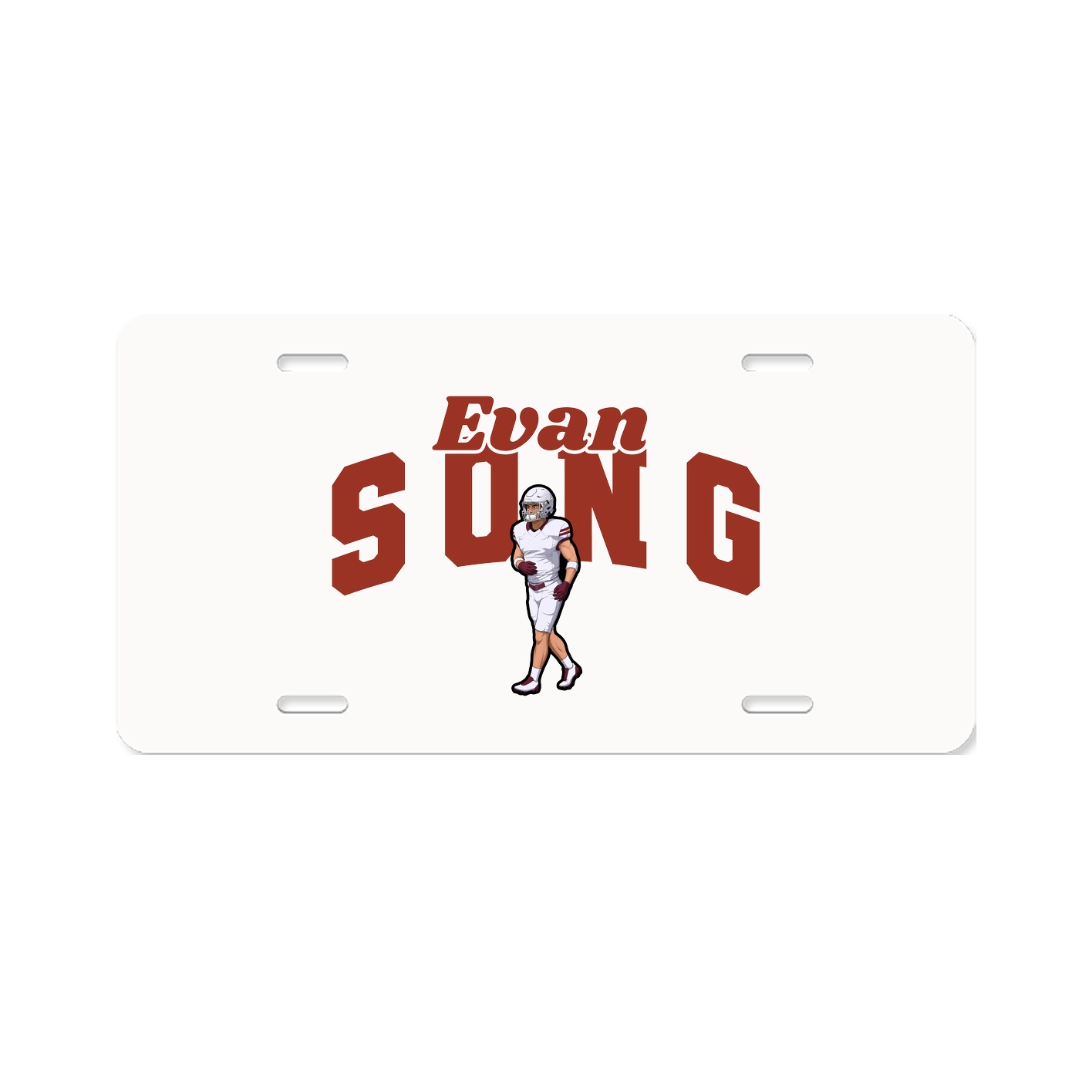 License Plate — Signature Arch in Classic