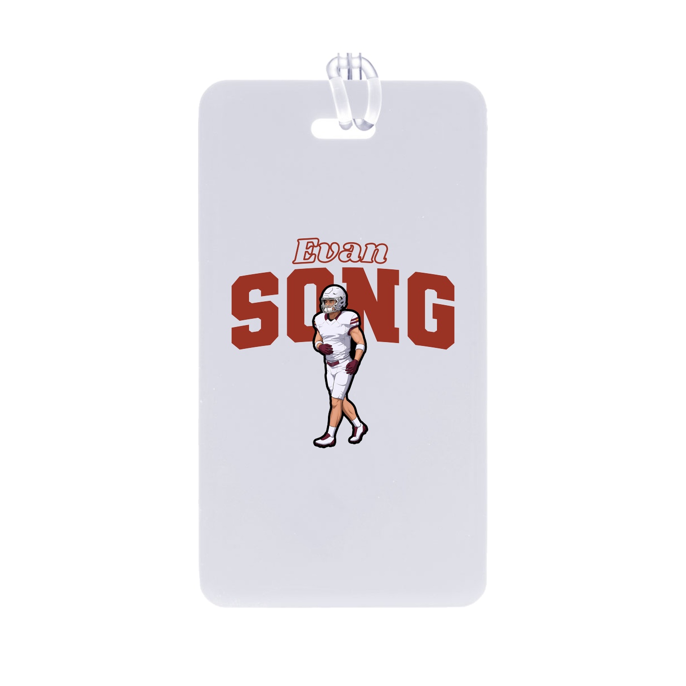 Bag Tag — Name Arch in Classic