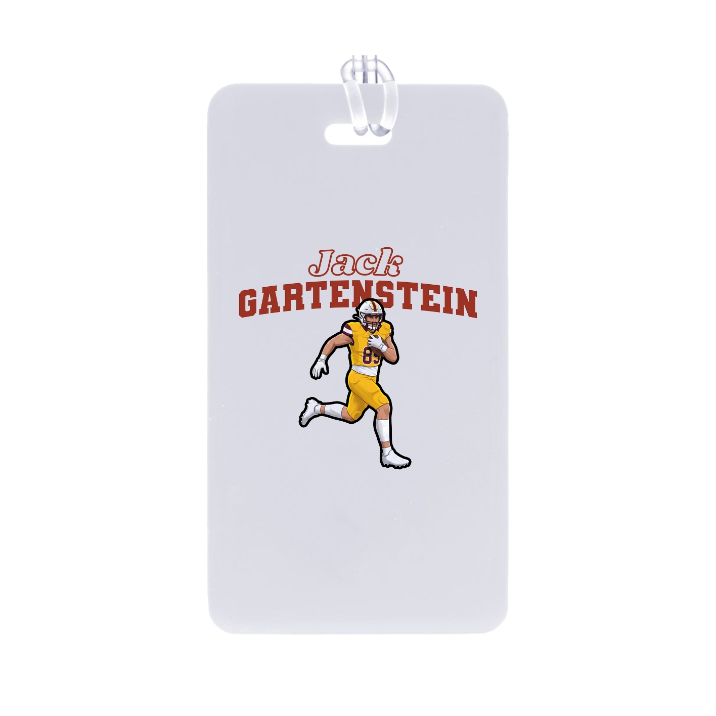 Bag Tag — Name Arch in Classic