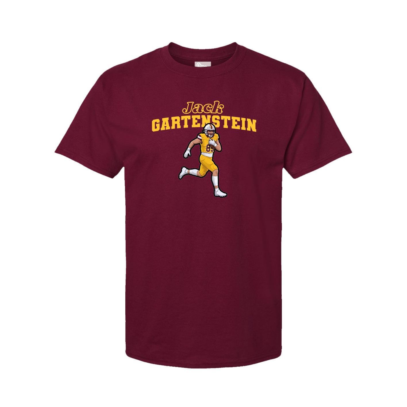 Youth Tee — Name Arch in Cardinal