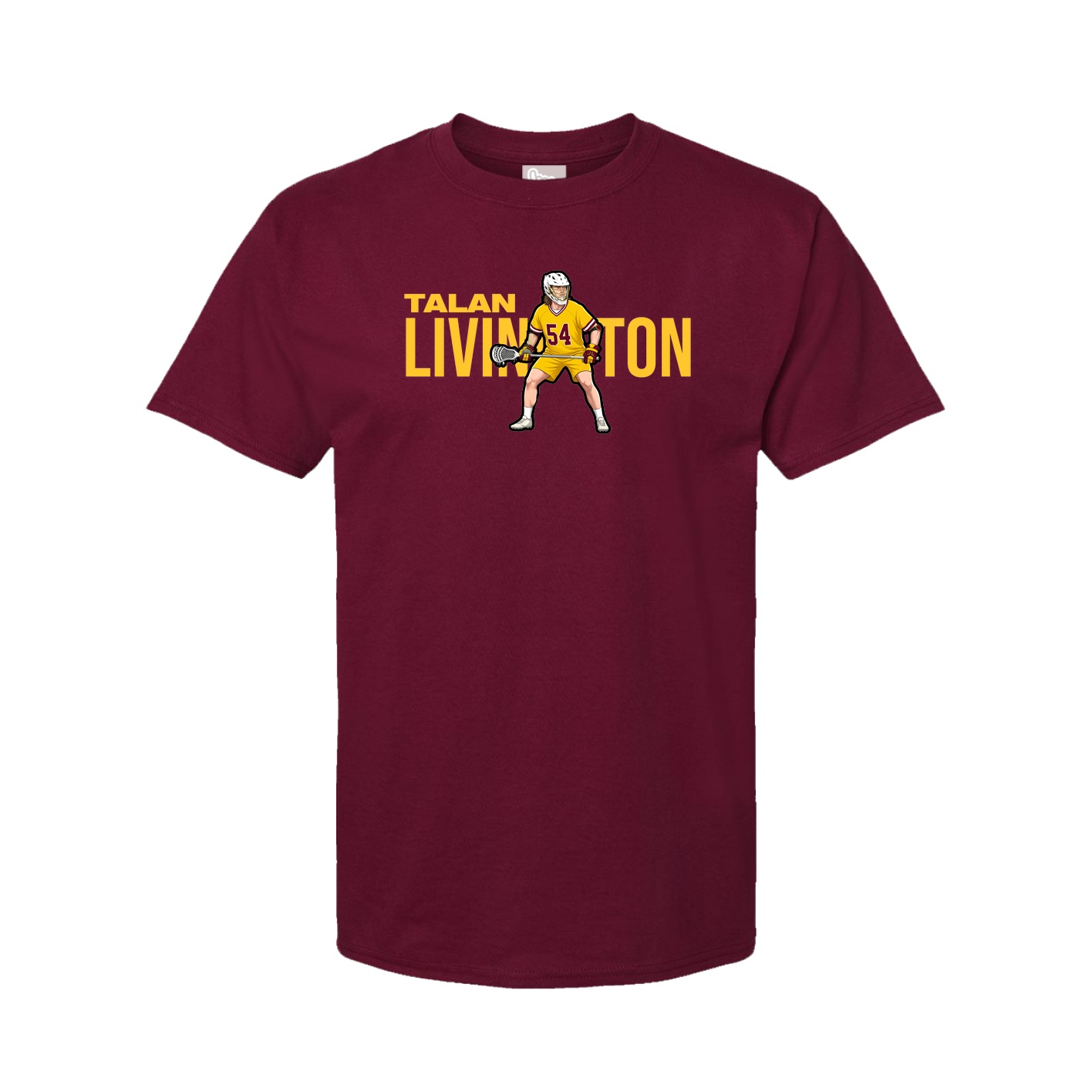Tee — Player Name in Cardinal
