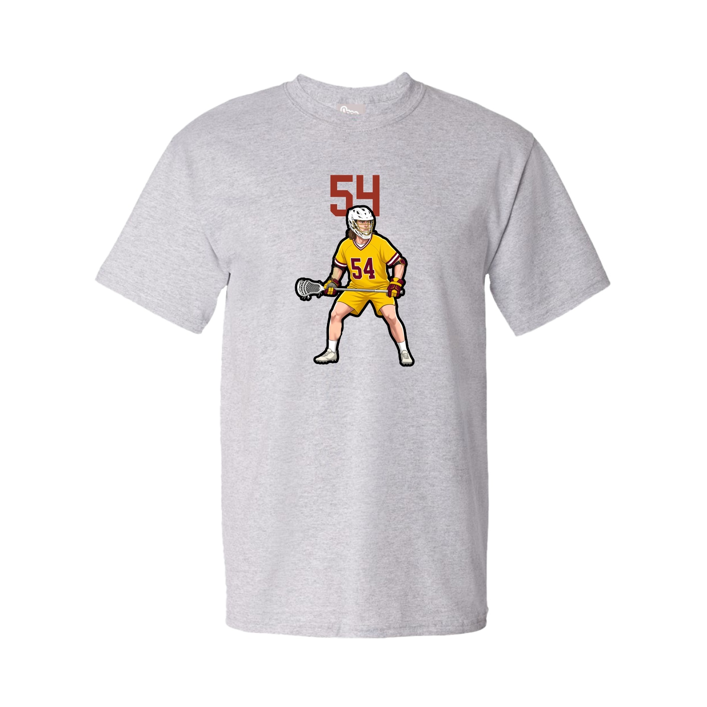 Tee — Number Top in Grey