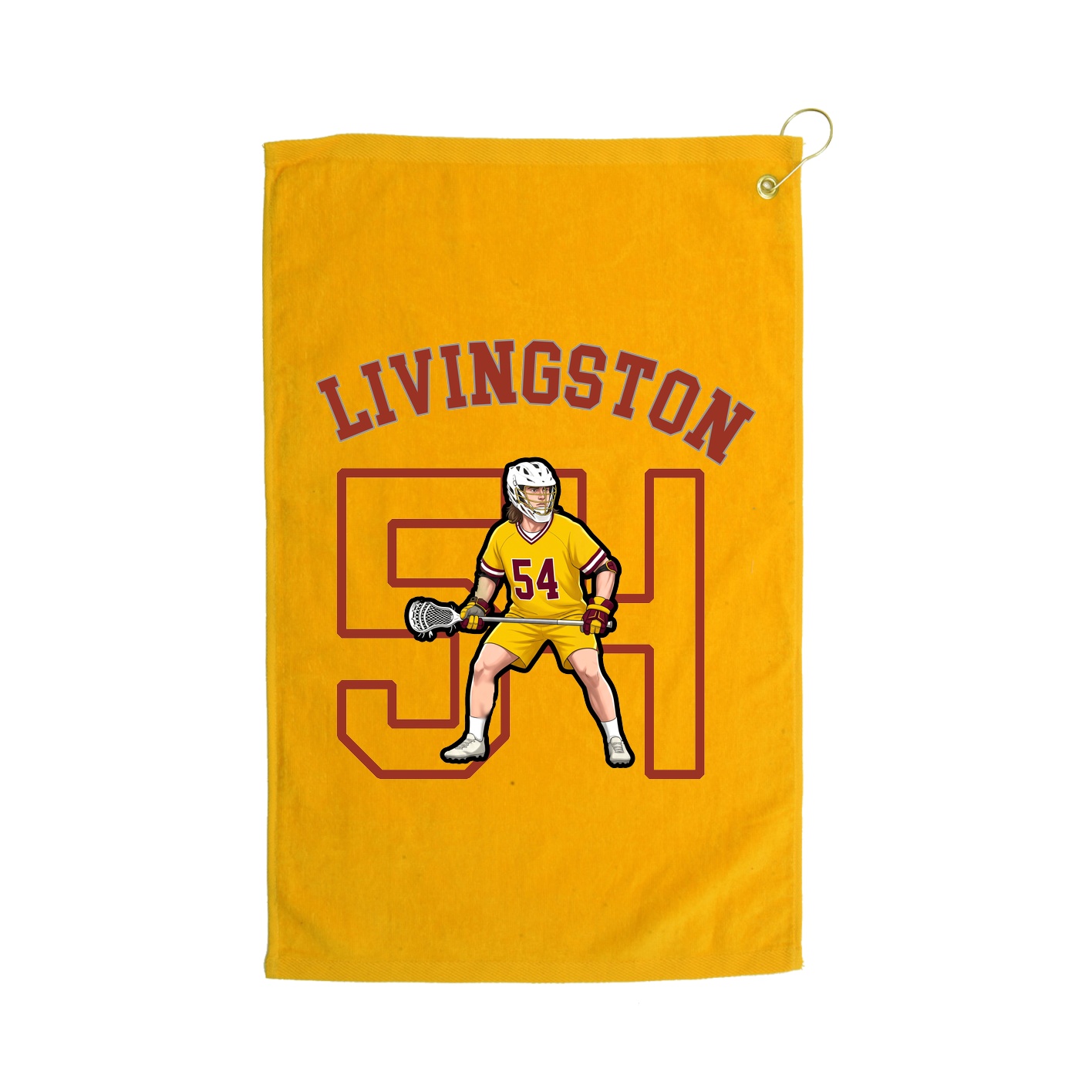 Golf Towel — Shirsey Arch in Gold
