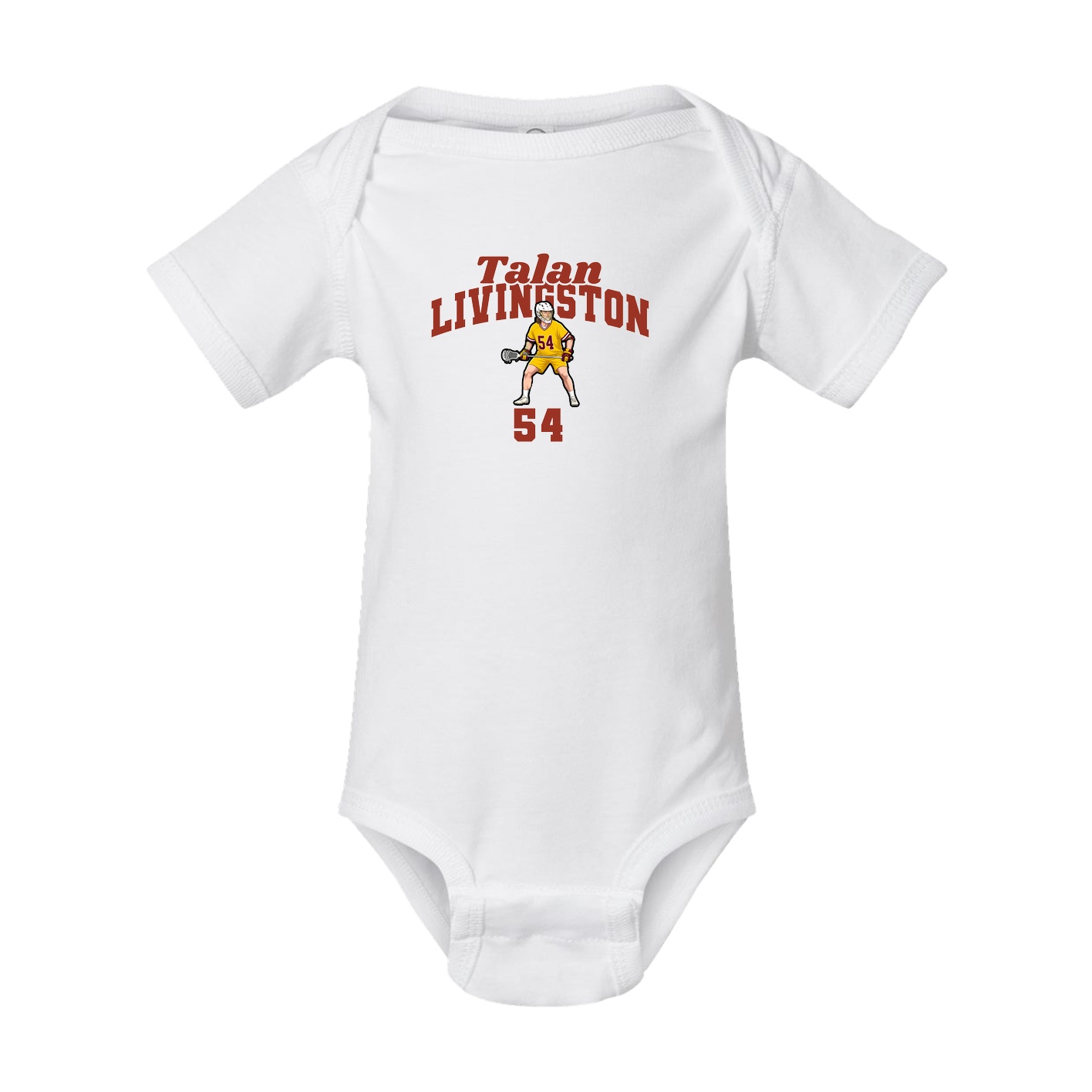 Baby Onesie — Signature Arch in White