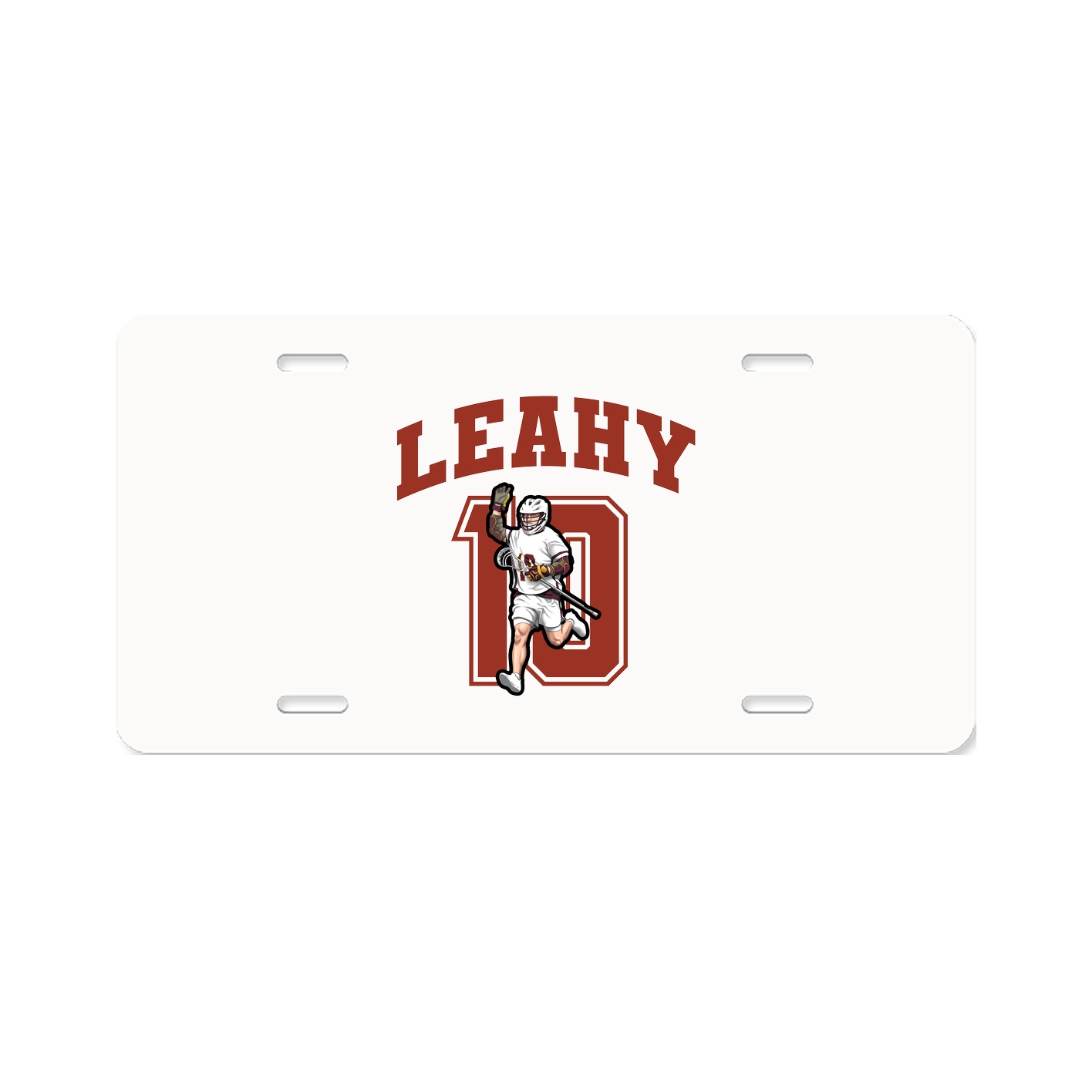 License Plate — Number in Classic
