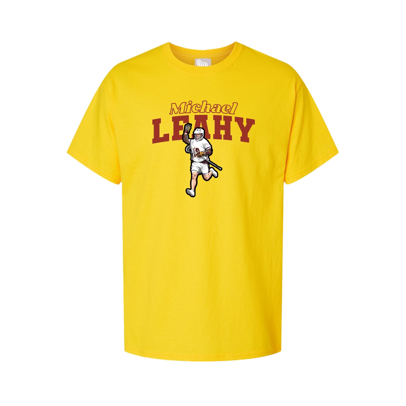 Youth Tee — Name Arch in Gold