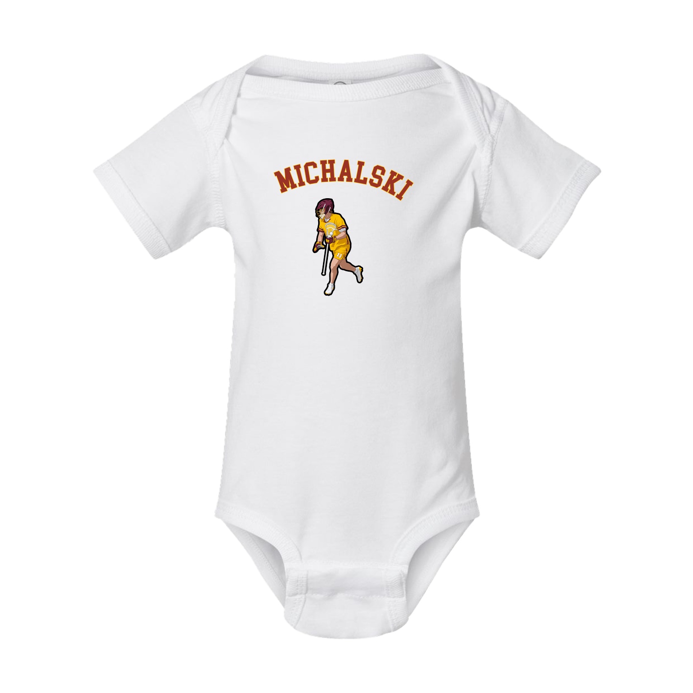 Baby Onesie — Shirsey Arch in White