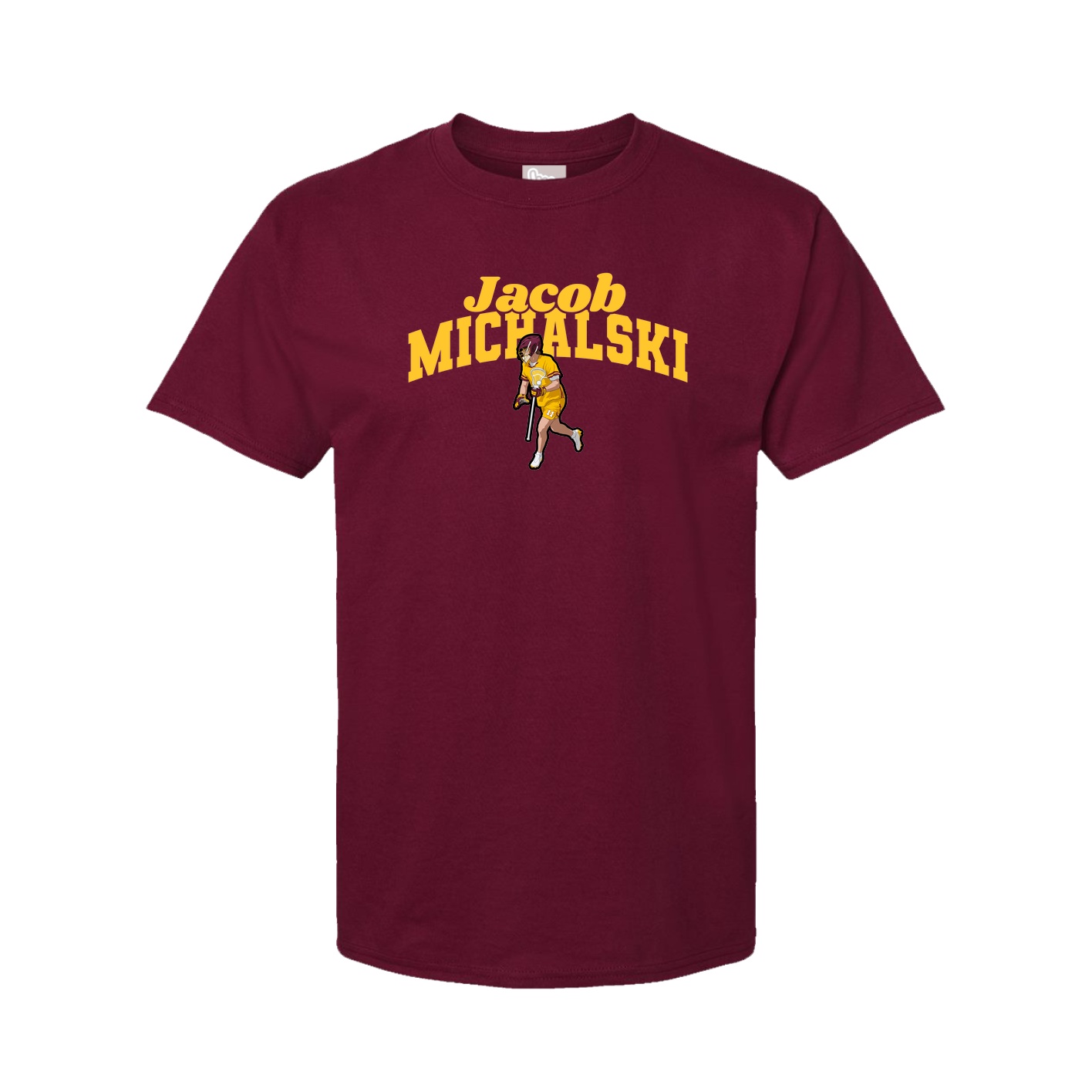 Tee — Signature Arch in Cardinal