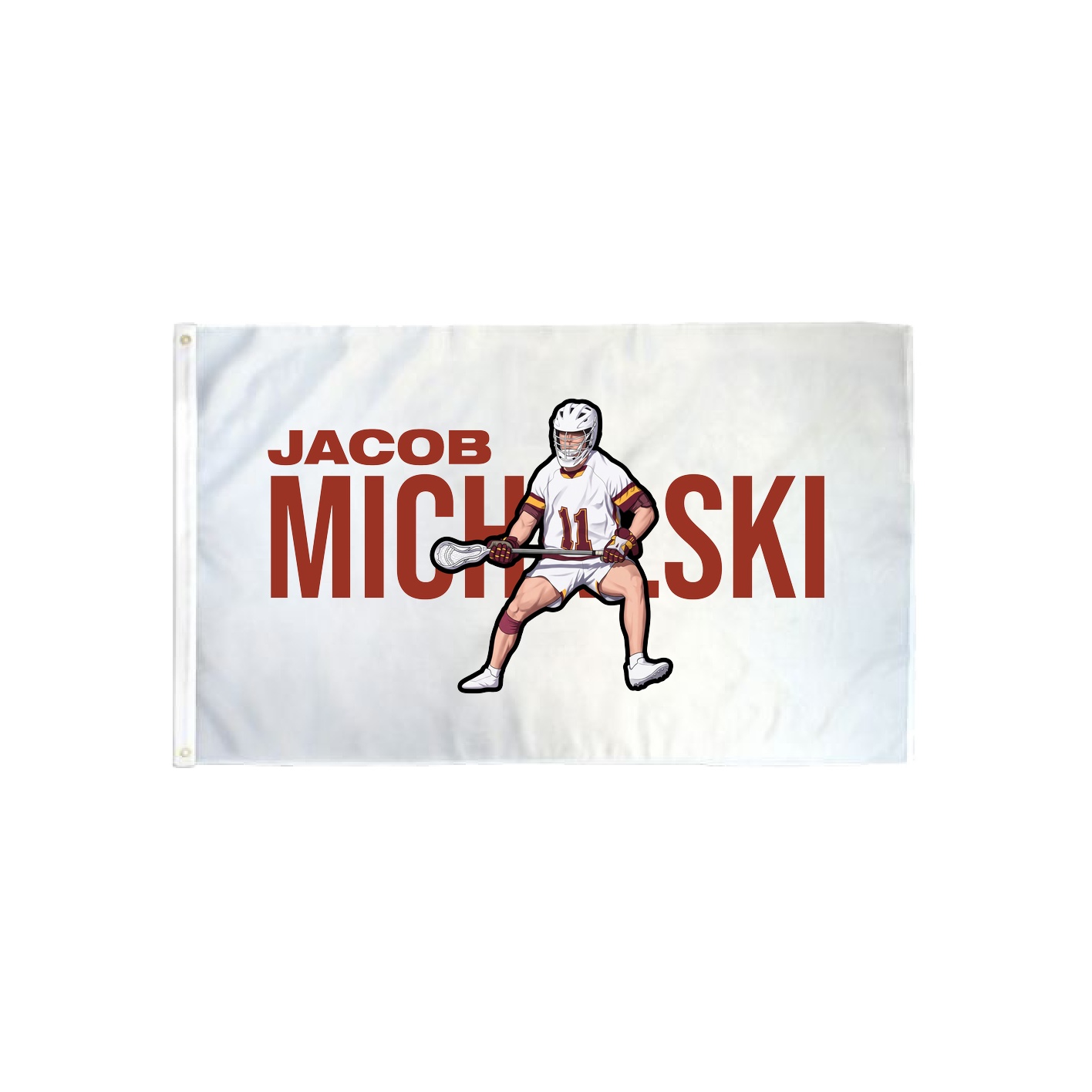 3x5 Flag — Player Name in Classic