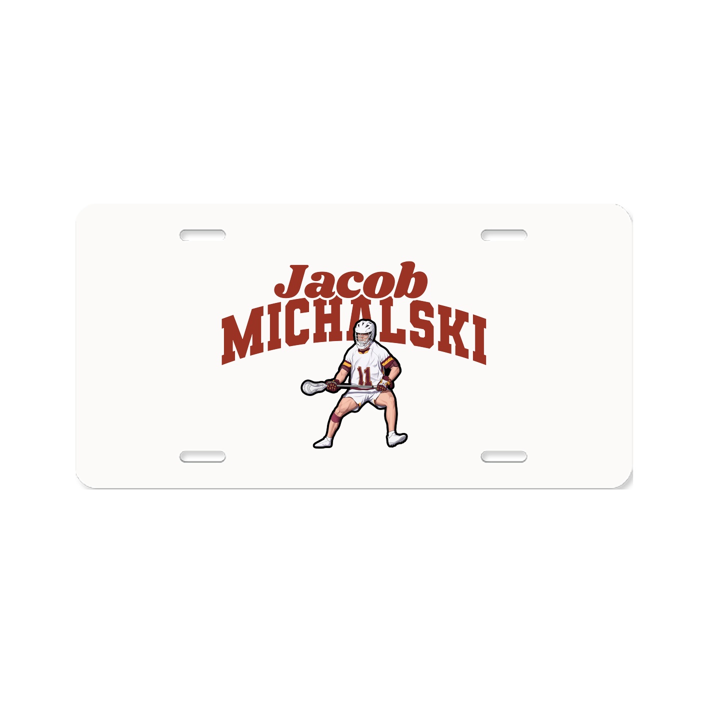 License Plate — Signature Arch in Classic