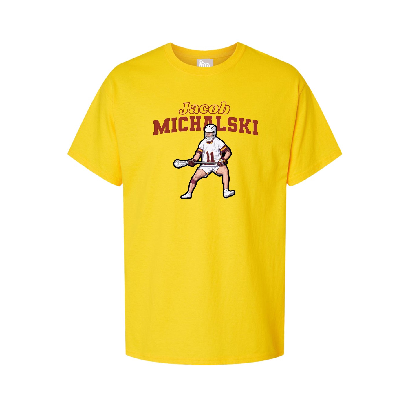 Tee — Name Arch in Gold