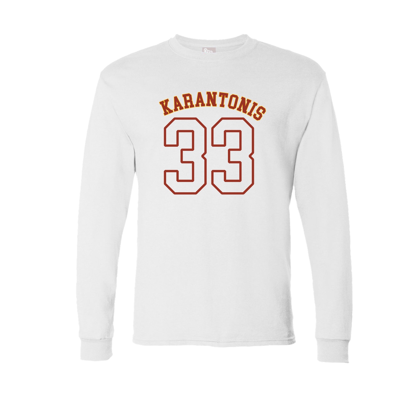 Long Sleeve Tee — Shirsey Arch in White
