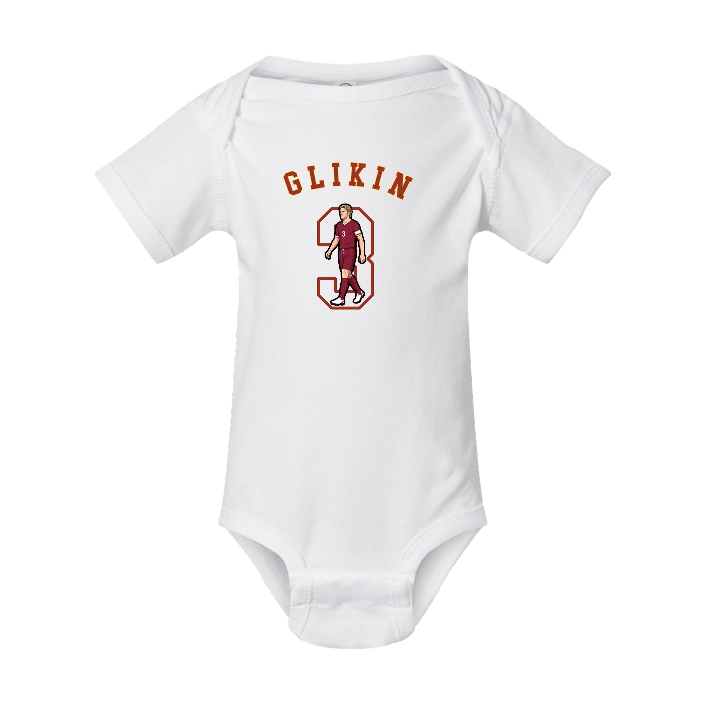 Baby Onesie — Shirsey Arch in White