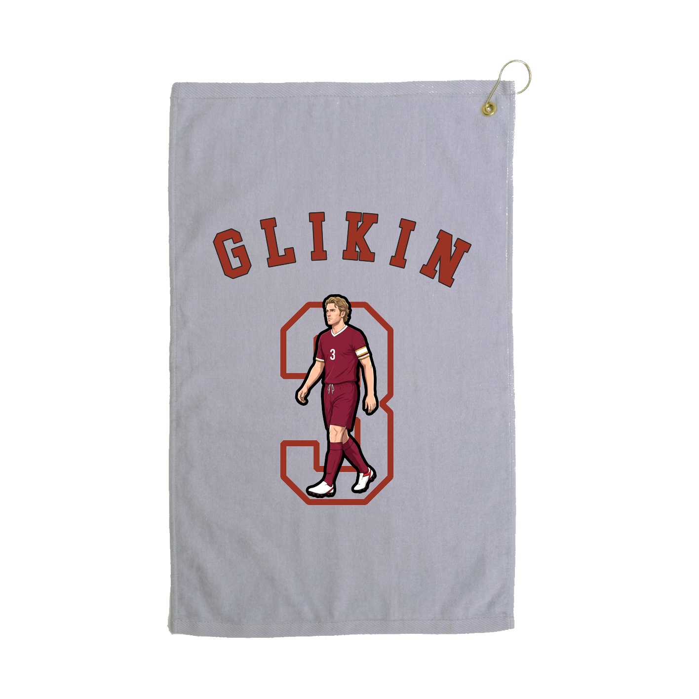 Golf Towel — Shirsey Arch in Grey