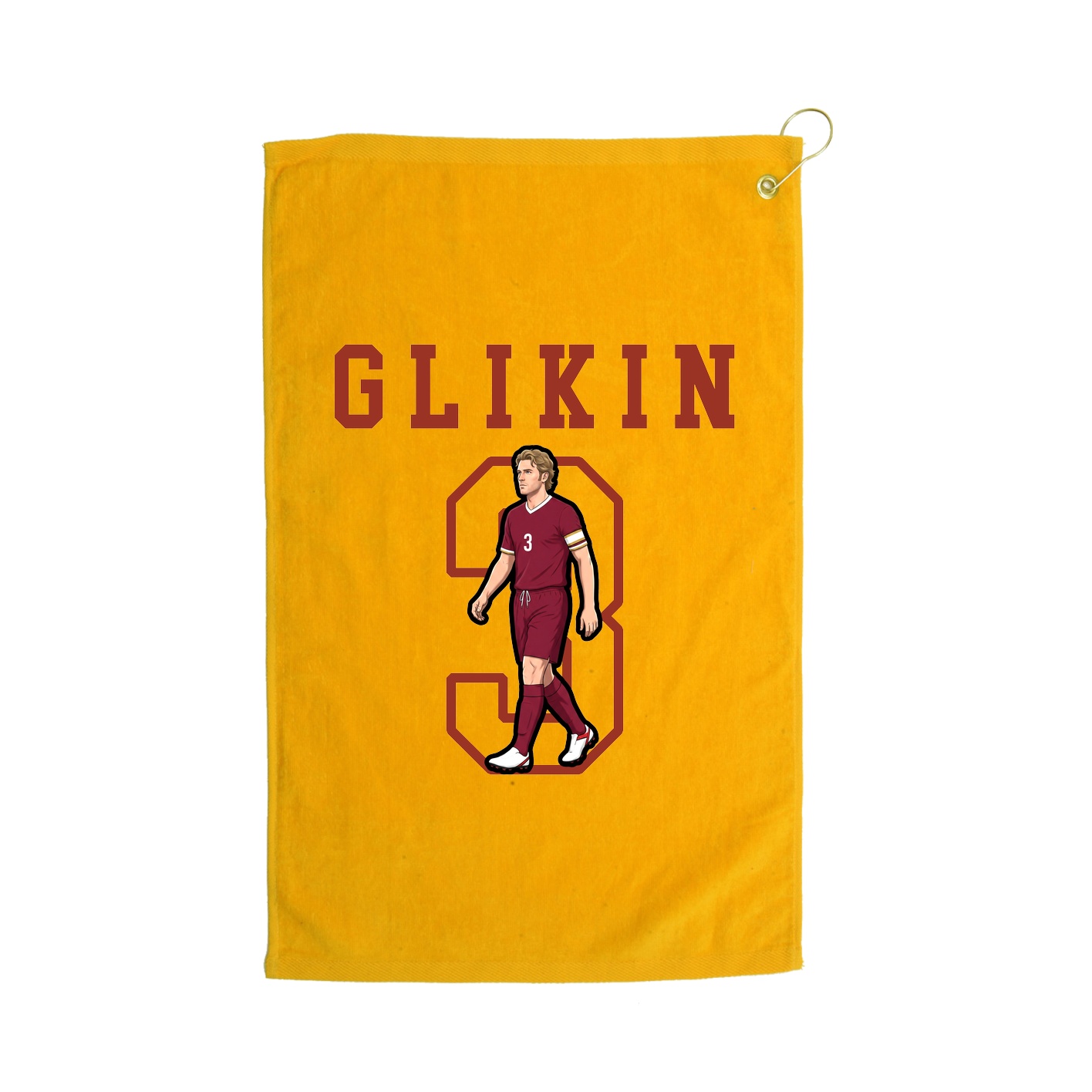 Golf Towel — Shirsey in Gold