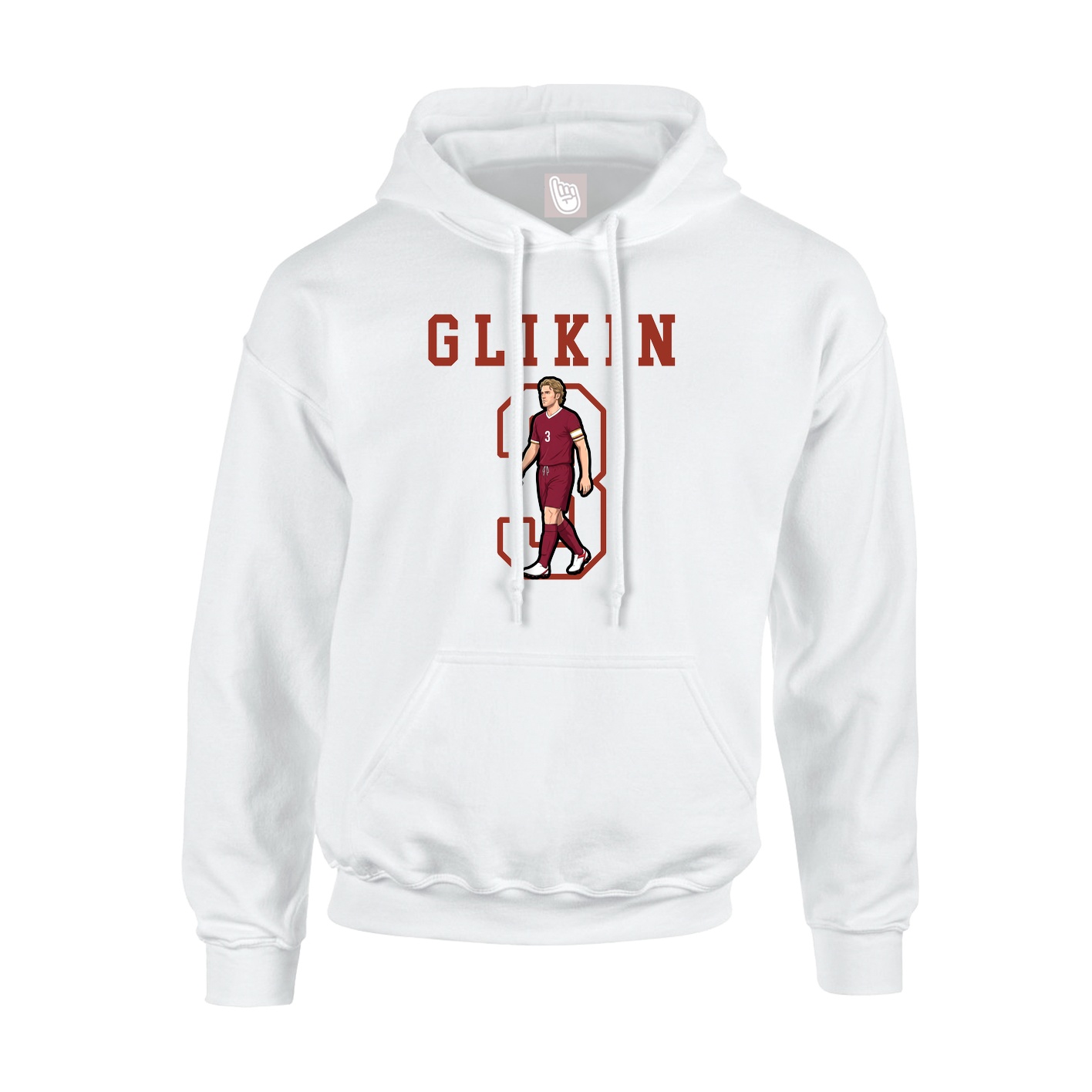 Youth Hoodie — Shirsey in White