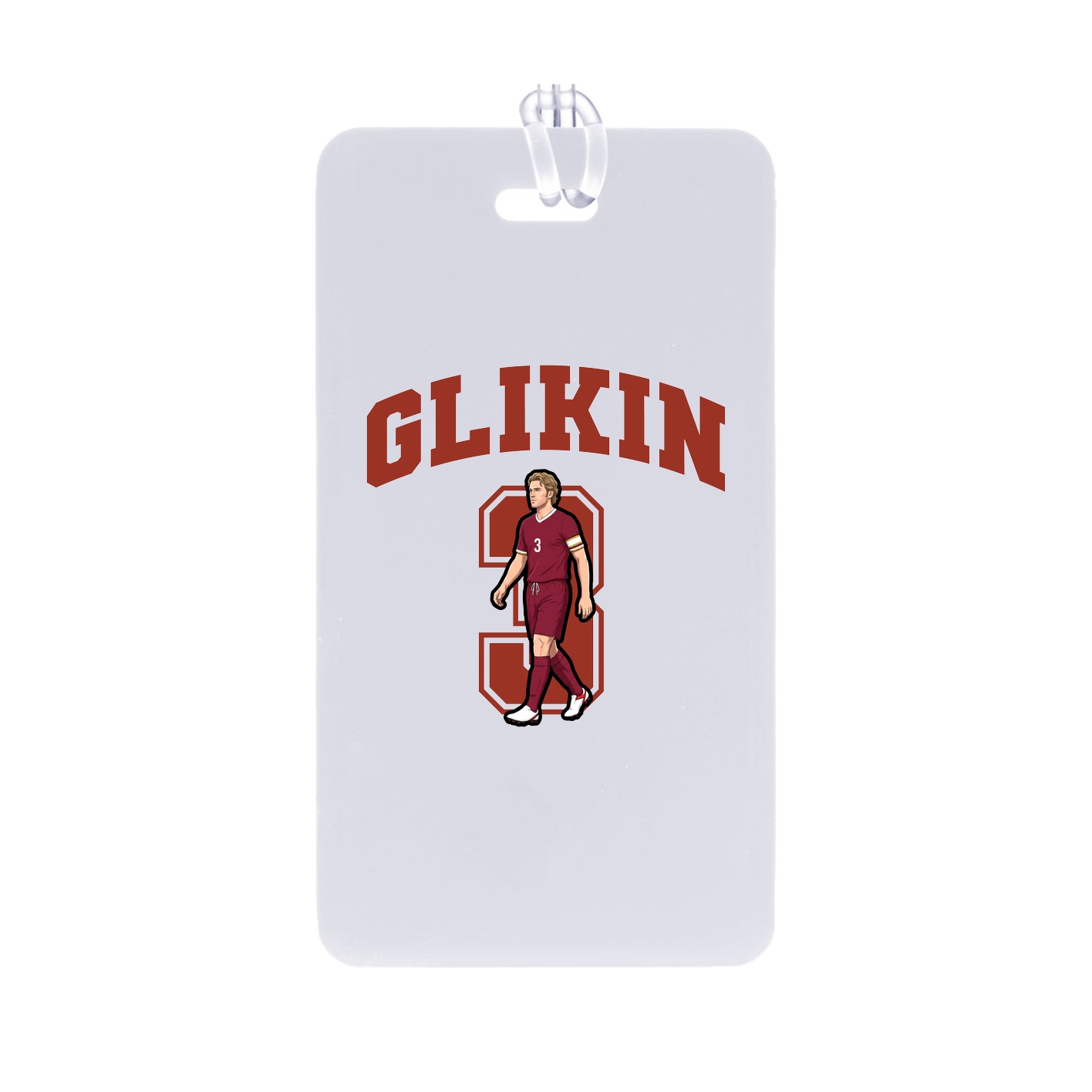 Bag Tag — Number in Classic