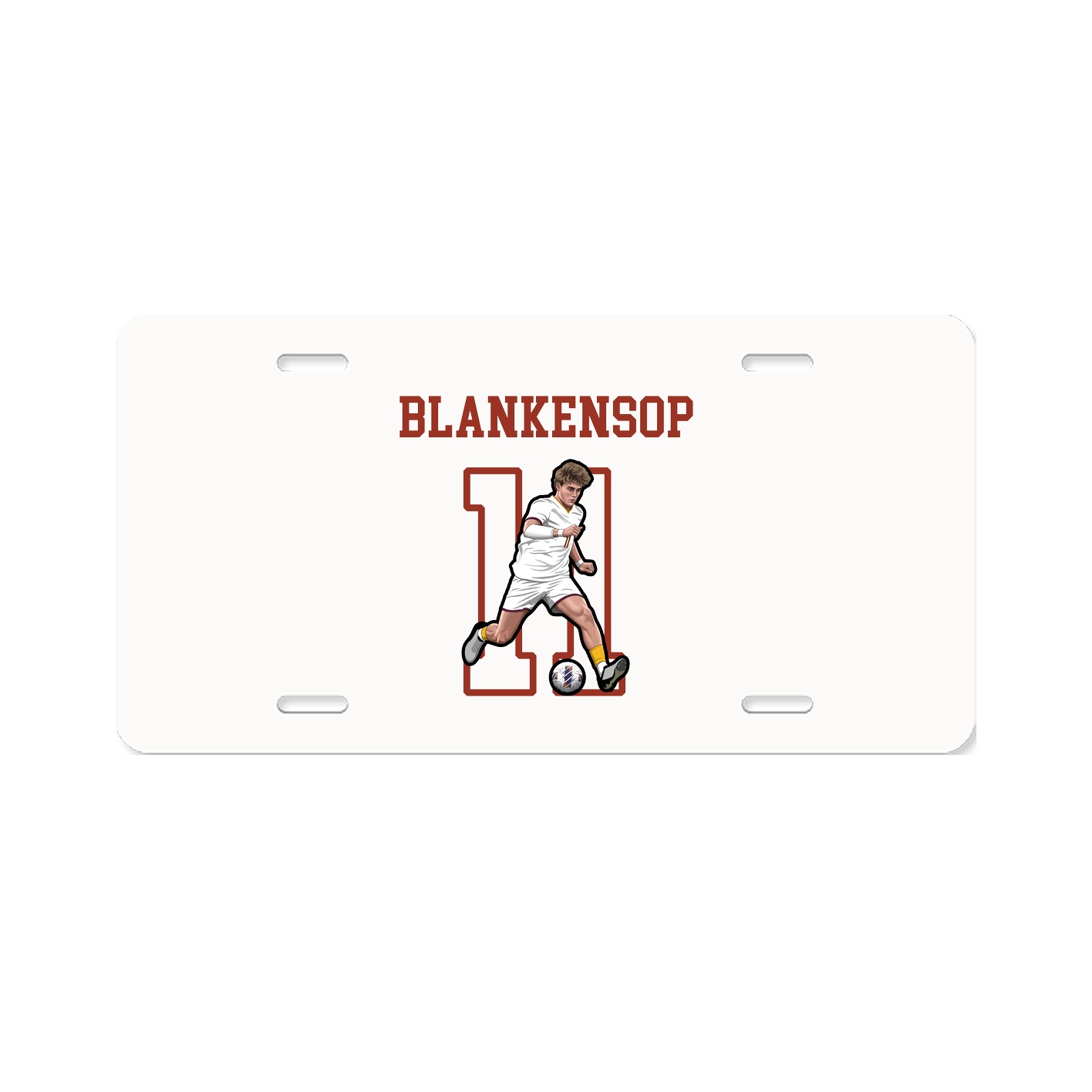 License Plate — Shirsey in Classic