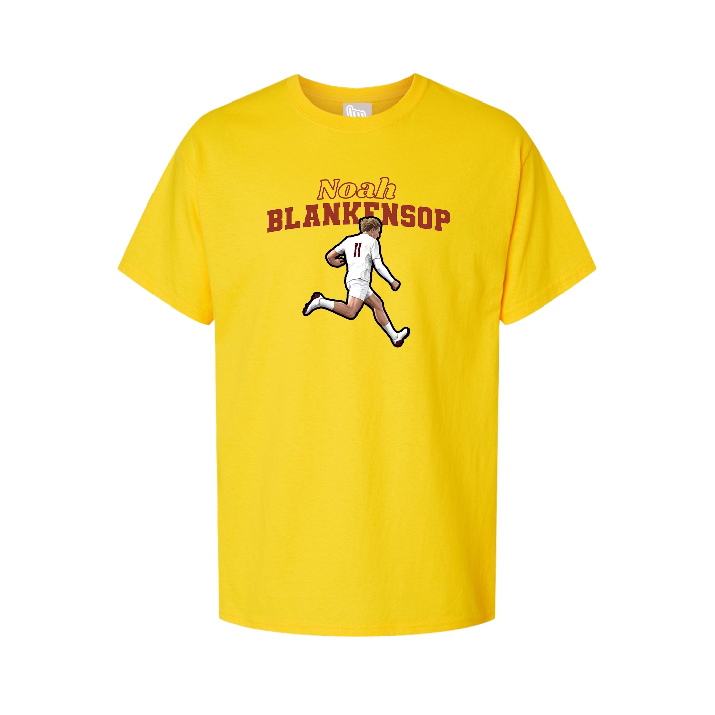 Tee — Name Arch in Gold