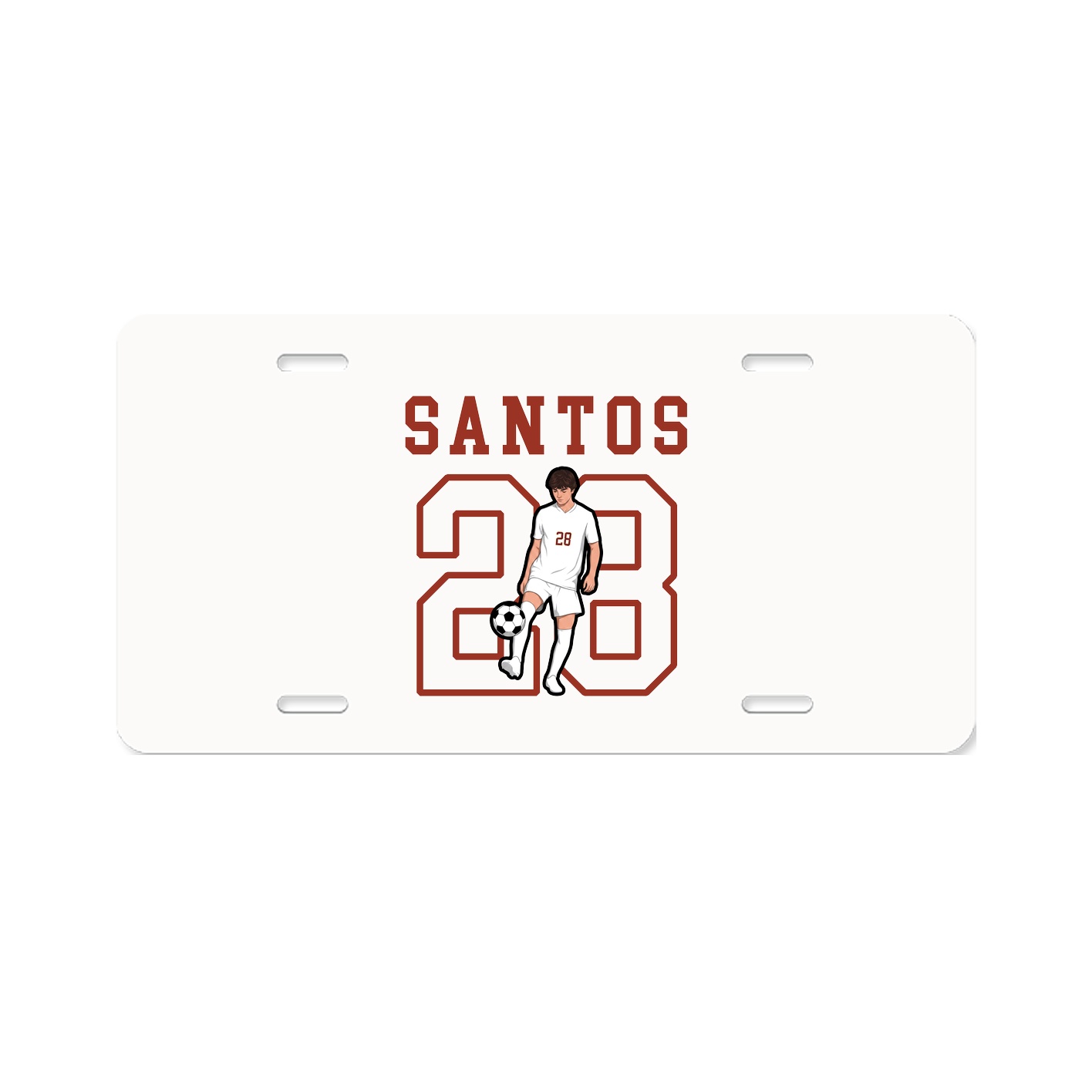 License Plate — Shirsey in Classic